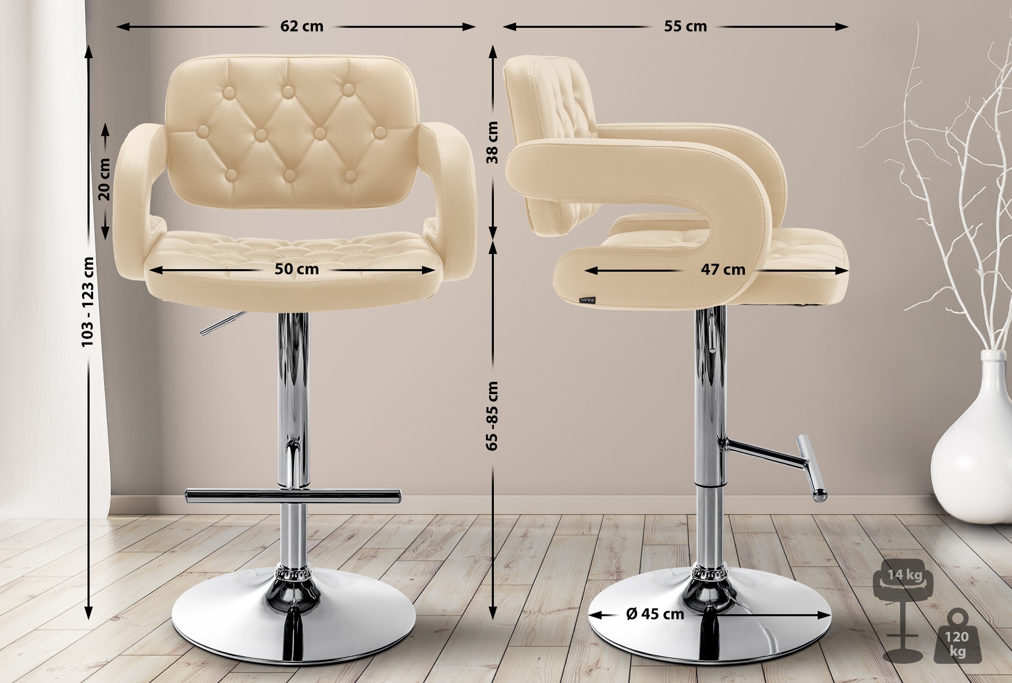 Barhocker Dublin C