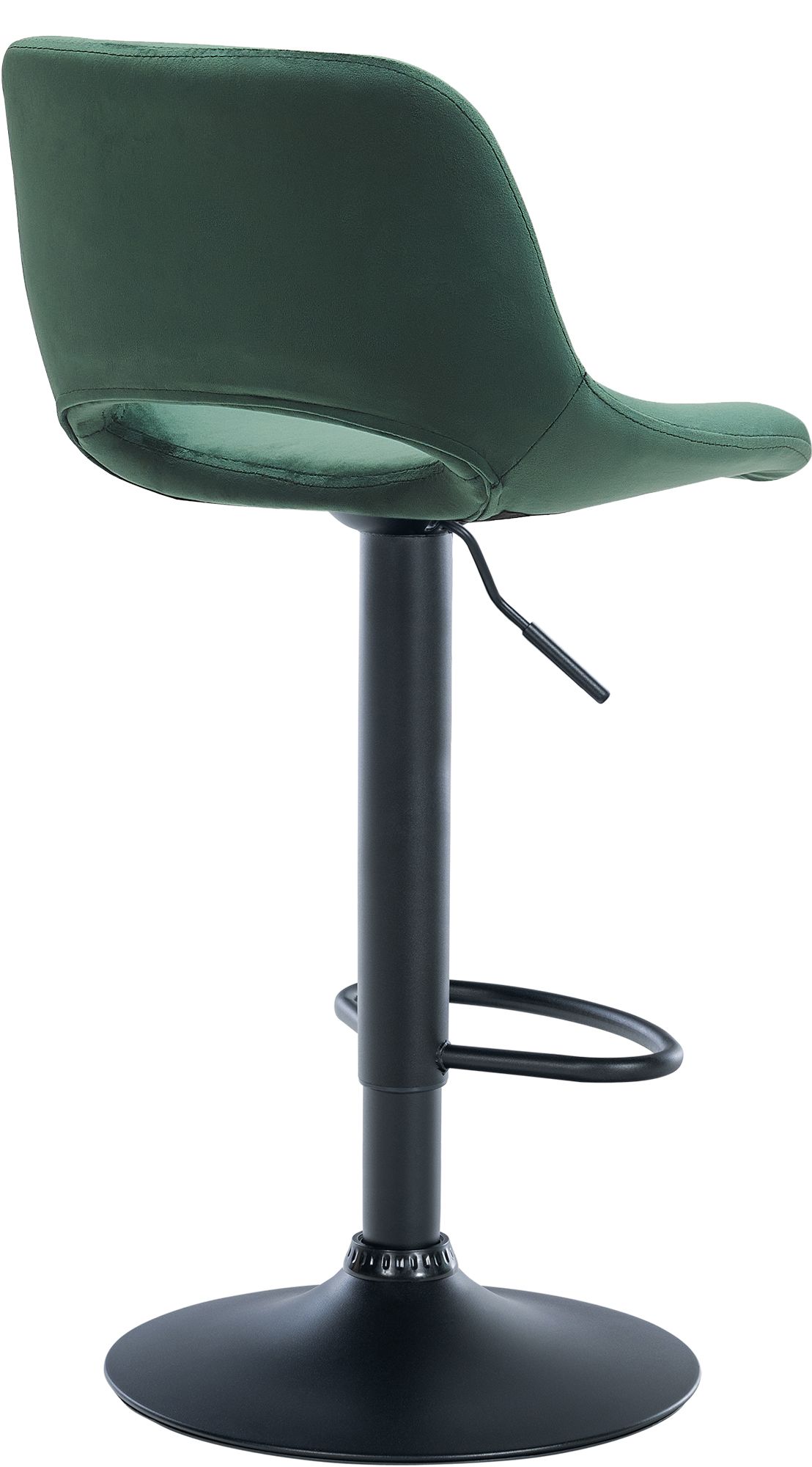 Barhocker Camden Samt schwarz