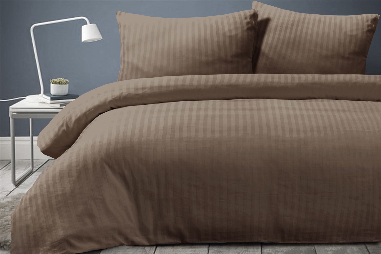 Bettwäsche Bettwäsche Valerina 125-FR Braun 140cm x 200cm