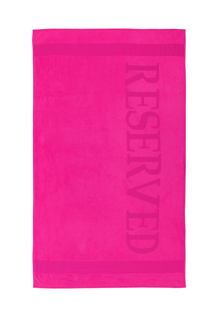 Handtuch Strandtuch Summertime 225 Fuchsia XL 100cm x 180cm