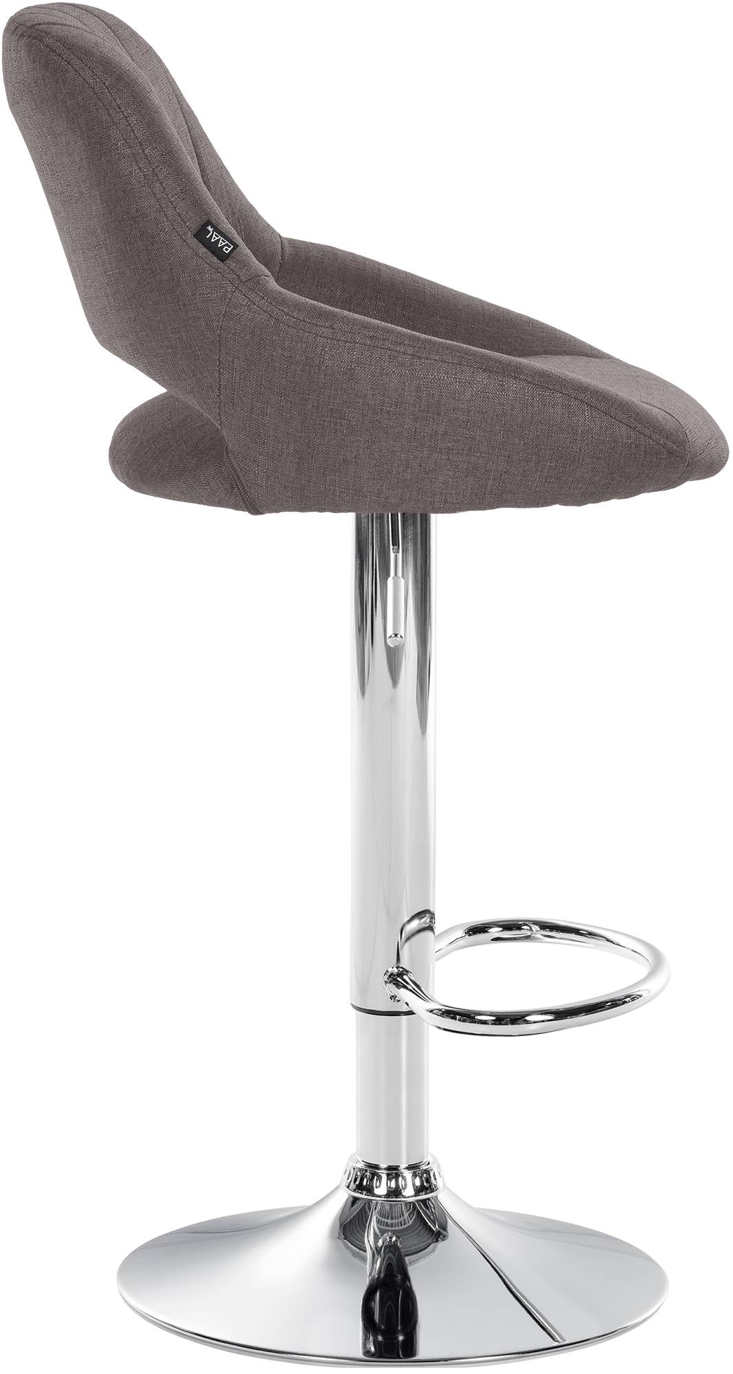 Barhocker Milet Stoff chrom
