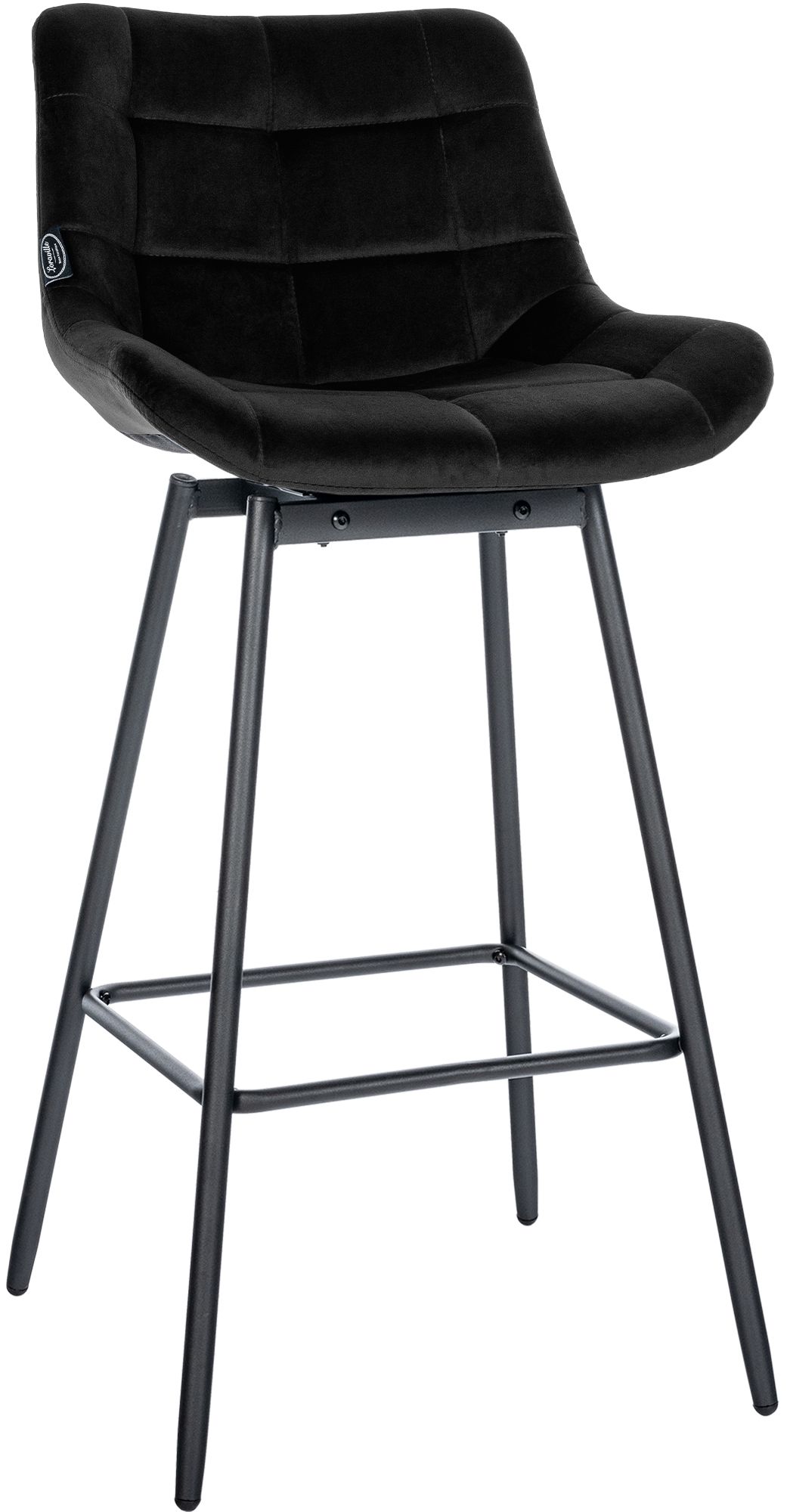 Barhocker Weston Schwenkbar Samt