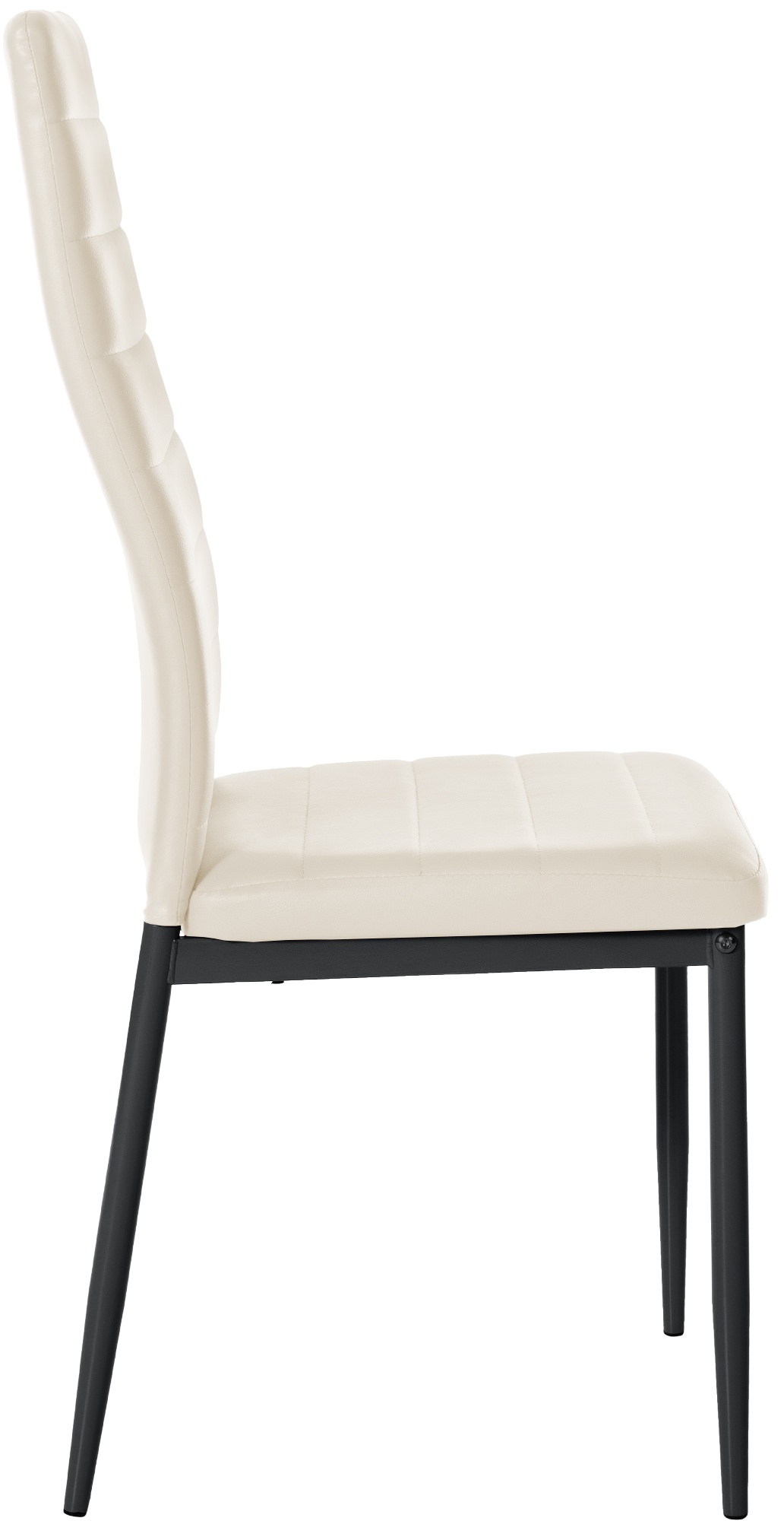 4er Set Esszimmerstühle Mayfair Kunstleder