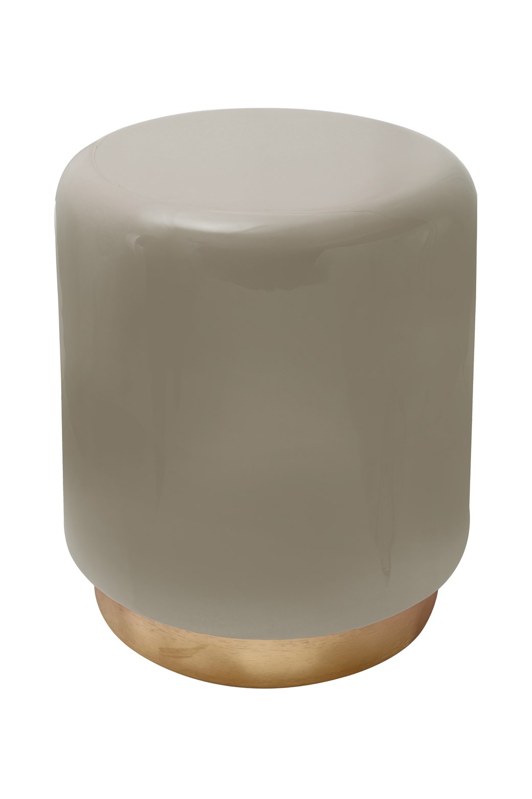 Beistelltisch Beistelltisch Art Deco 375 Taupe