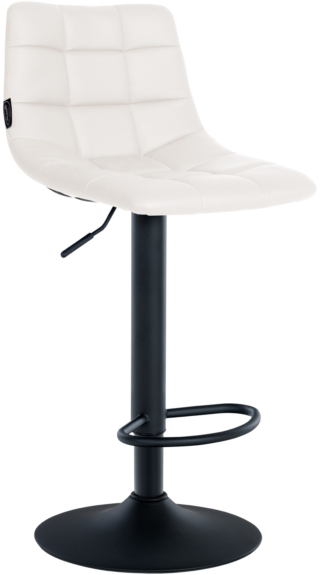 Barhocker Jerry Kunstleder schwarz