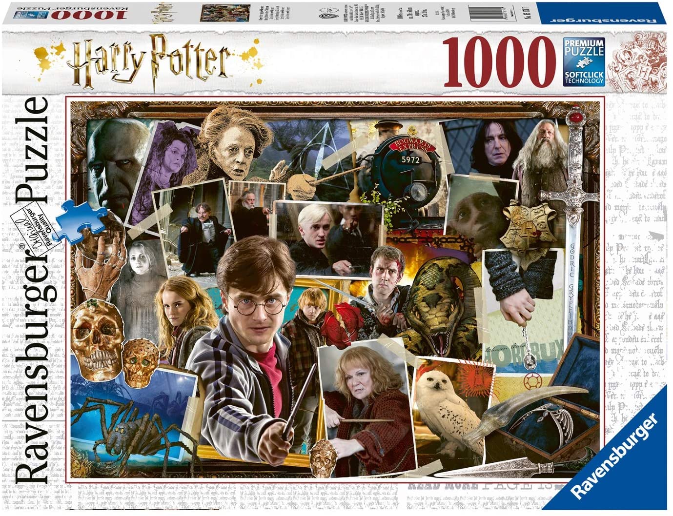 Ravensburger Puzzles Harry Potter: Harry gegen Voldemort - Puzzle 1000 Teile
