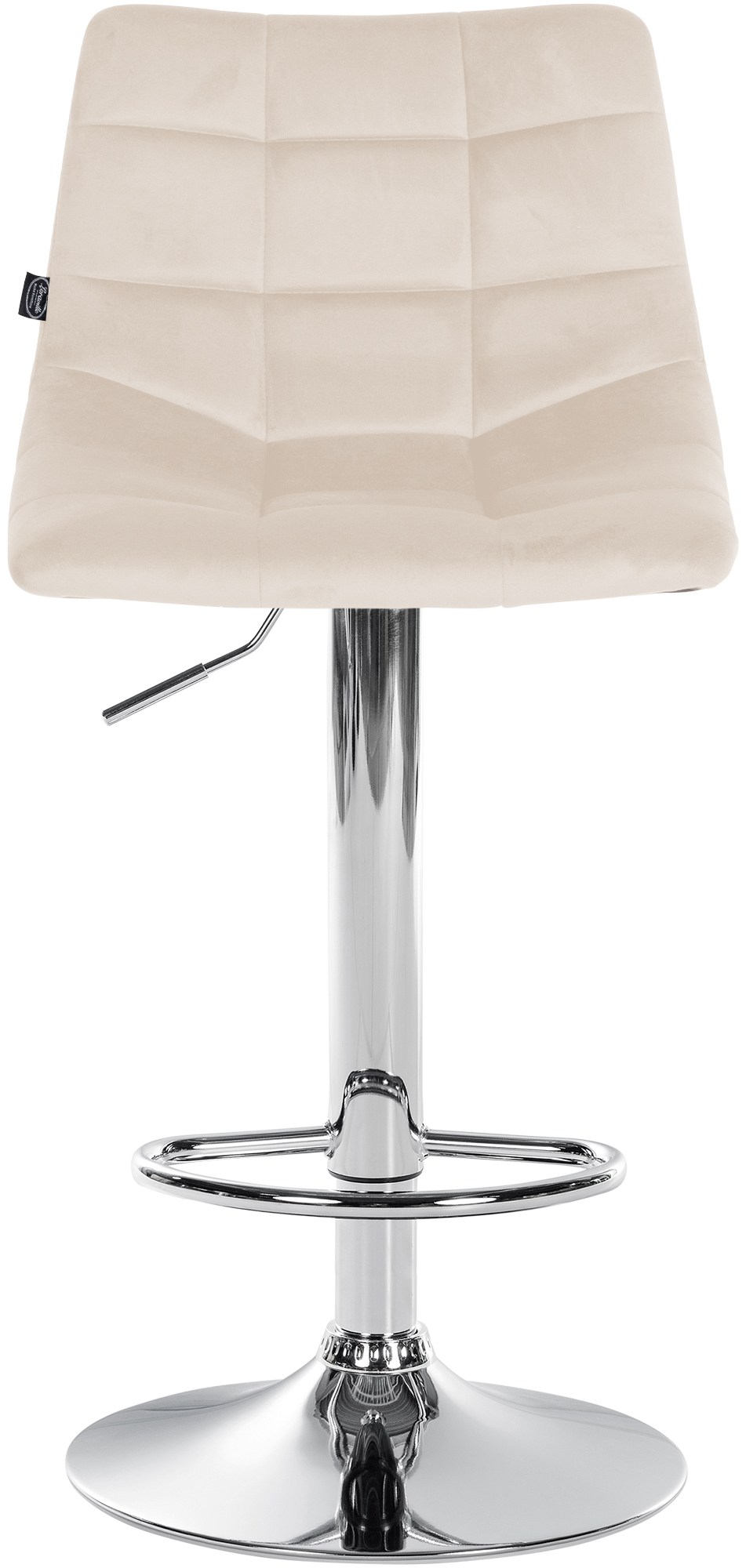 Barhocker Jerry Samt chrom