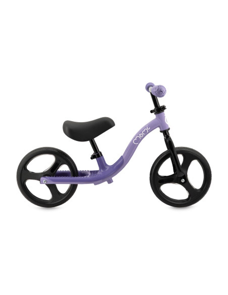MoMi ISOKA Laufrad in Lila mit LED-Leuchten für Kinder ab 2 Jahren