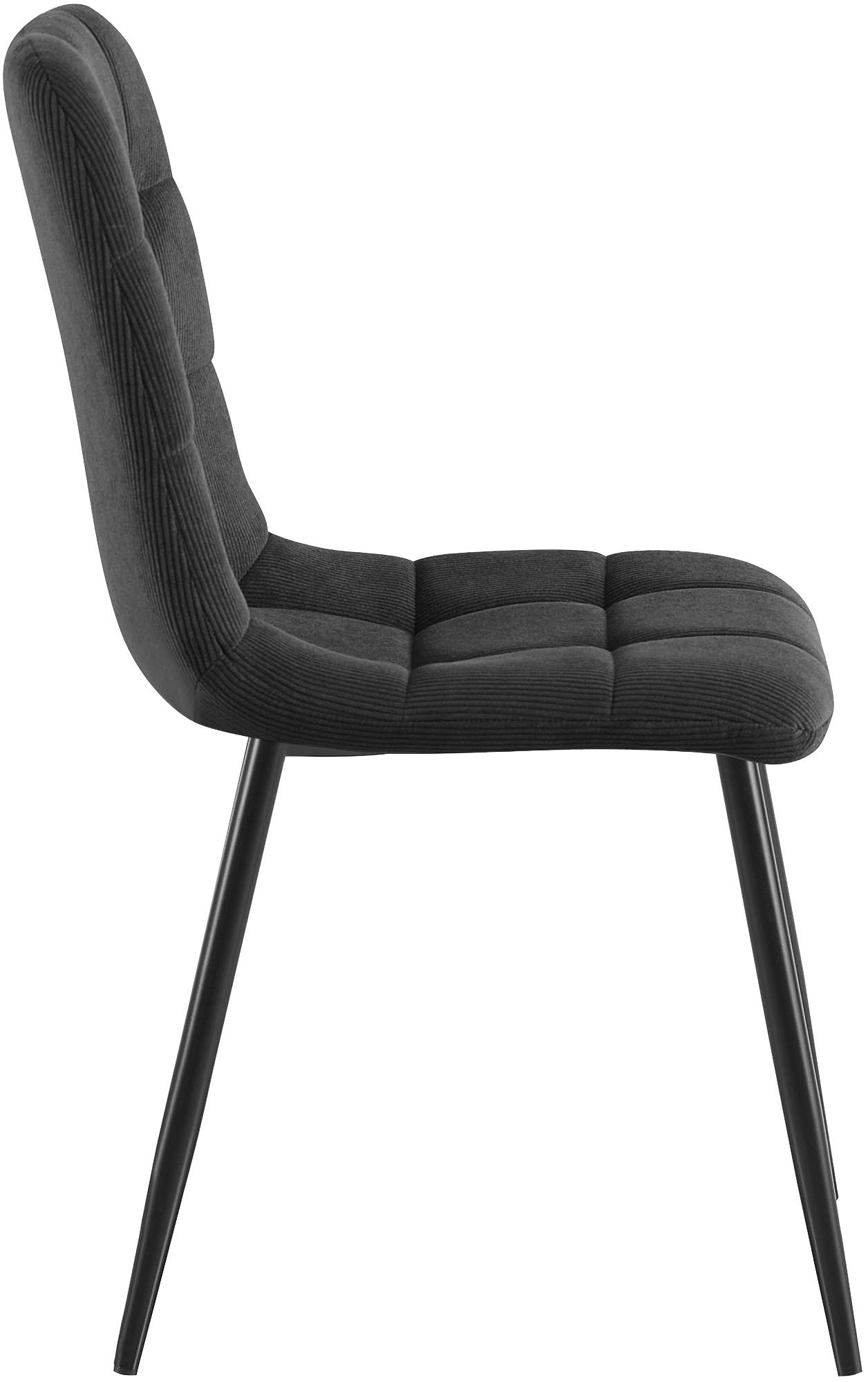 2er Set Esszimmerstuhl Antibes Cord