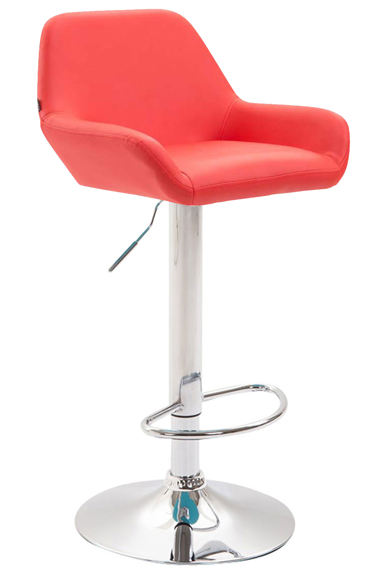 Barhocker Braga Kunstleder chrom