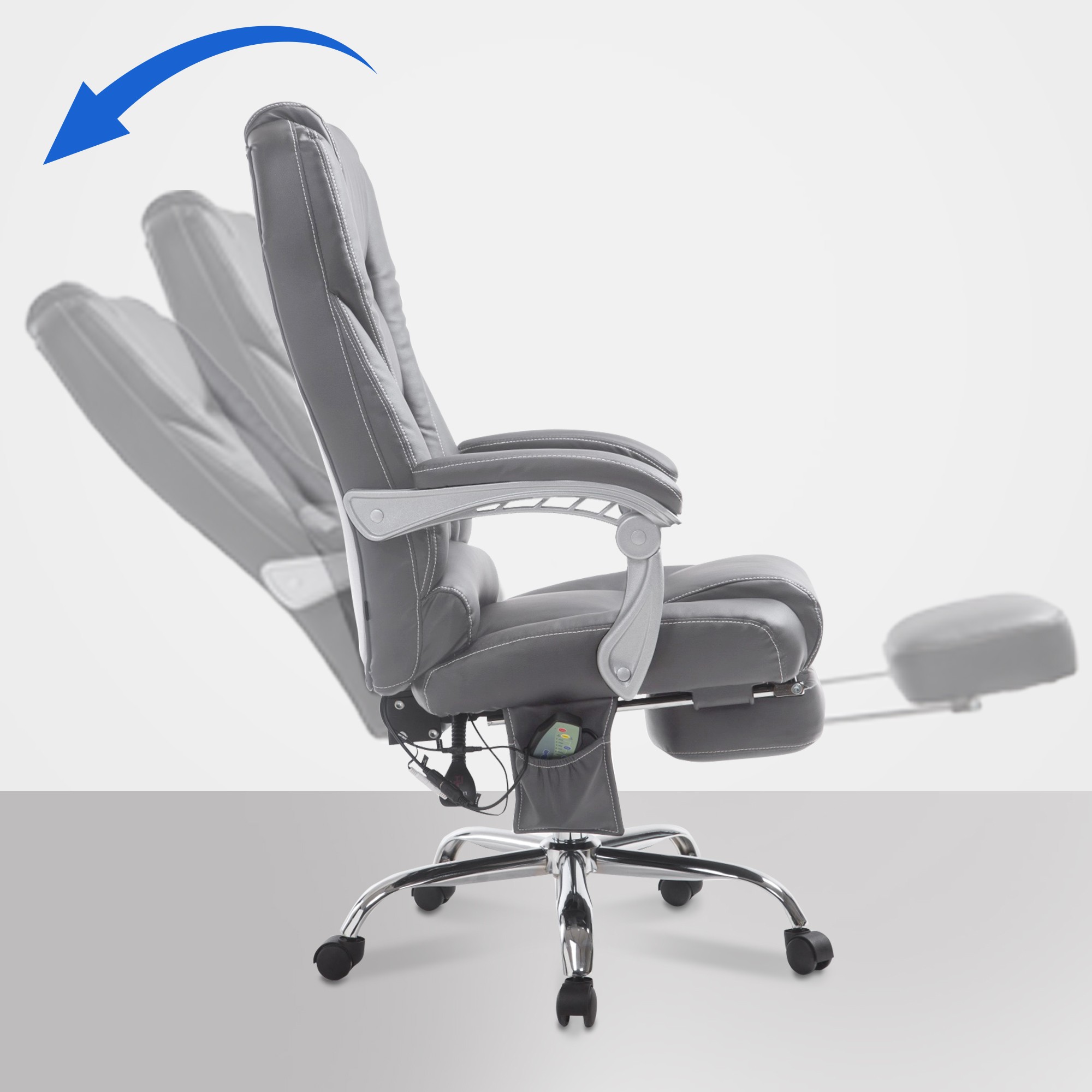 Bürostuhl Pacific mit Massagefunktion V2