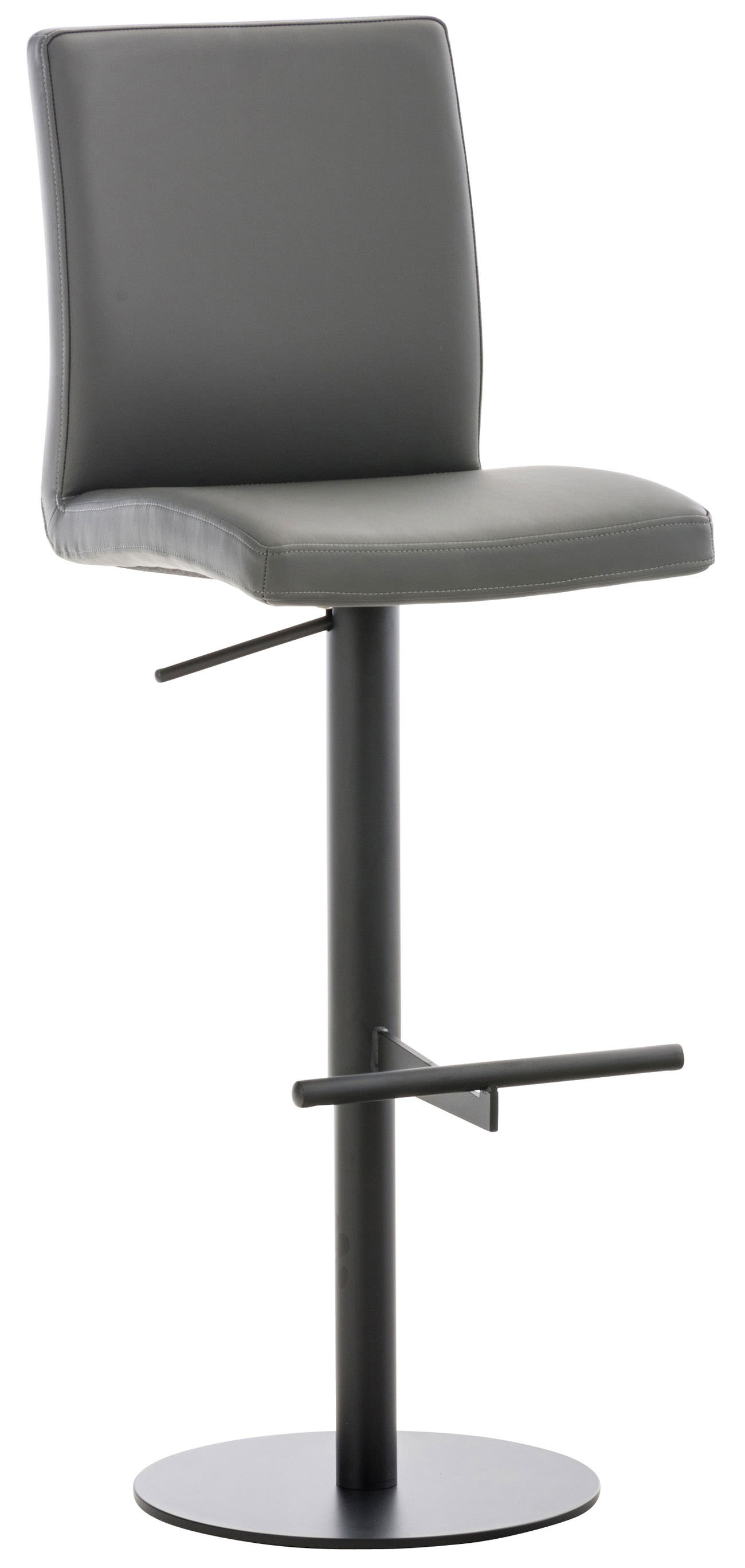 Barhocker Cadiz Kunstleder schwarz