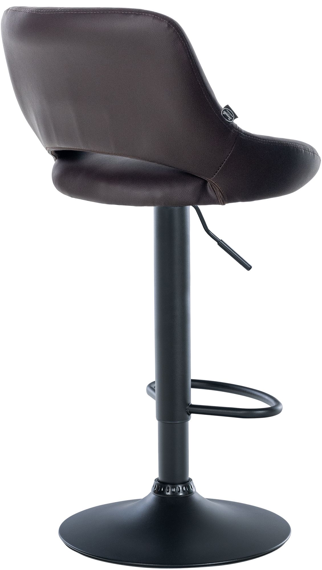Barhocker Milet Kunstleder schwarz