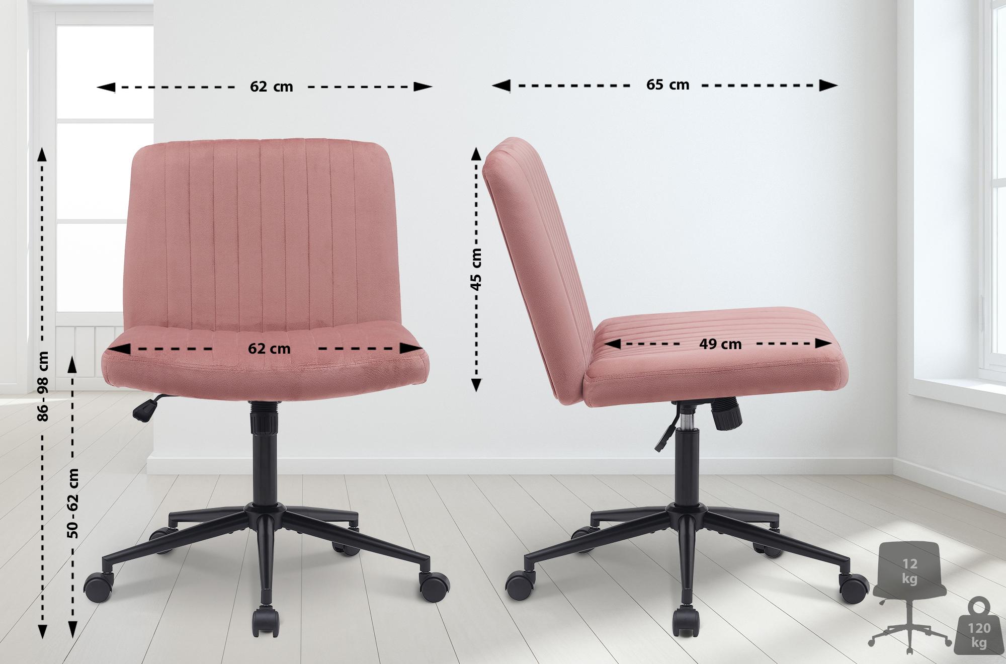 Bürostuhl Kingman Samt