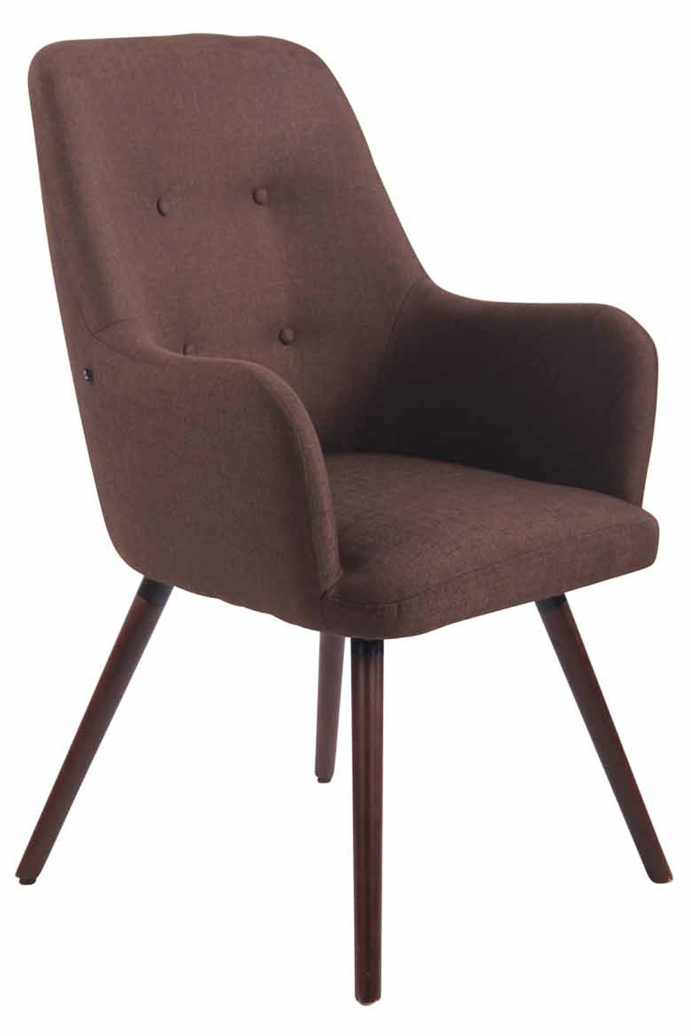 Lounger Aarhus Stoff walnuss