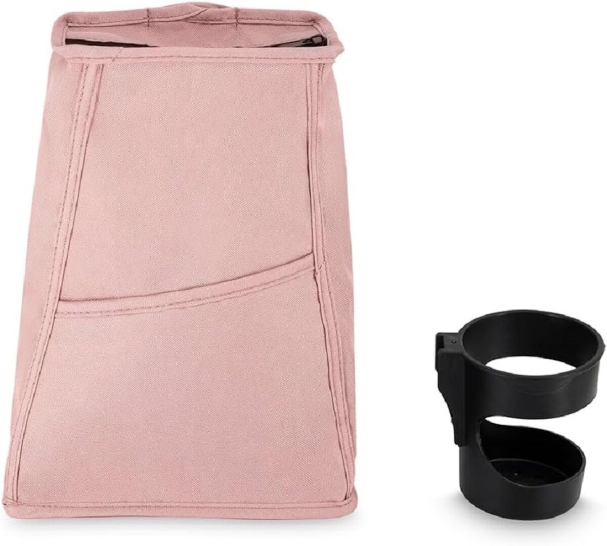 MoMi IVI Kinderdreirad 3-in-1 Rosa – 360° drehbarer Sitz, 3-Punkt-Gurt, höhenverstellbare Schiebestange, Sonnendach, PU-Räder, Frontkorb – ab 9 Monaten