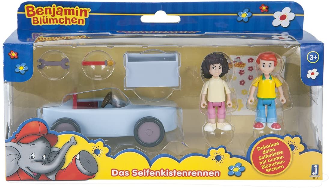 Jazwares Sammel- & Spielfiguren Benjamin Blümchen - Spielset mit 2 Figuren