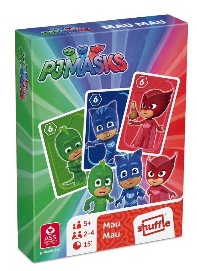 ASS - Cartamundi Kartenspiele ASS22584002- Altenburger  - PJ Masks - Mau Mau