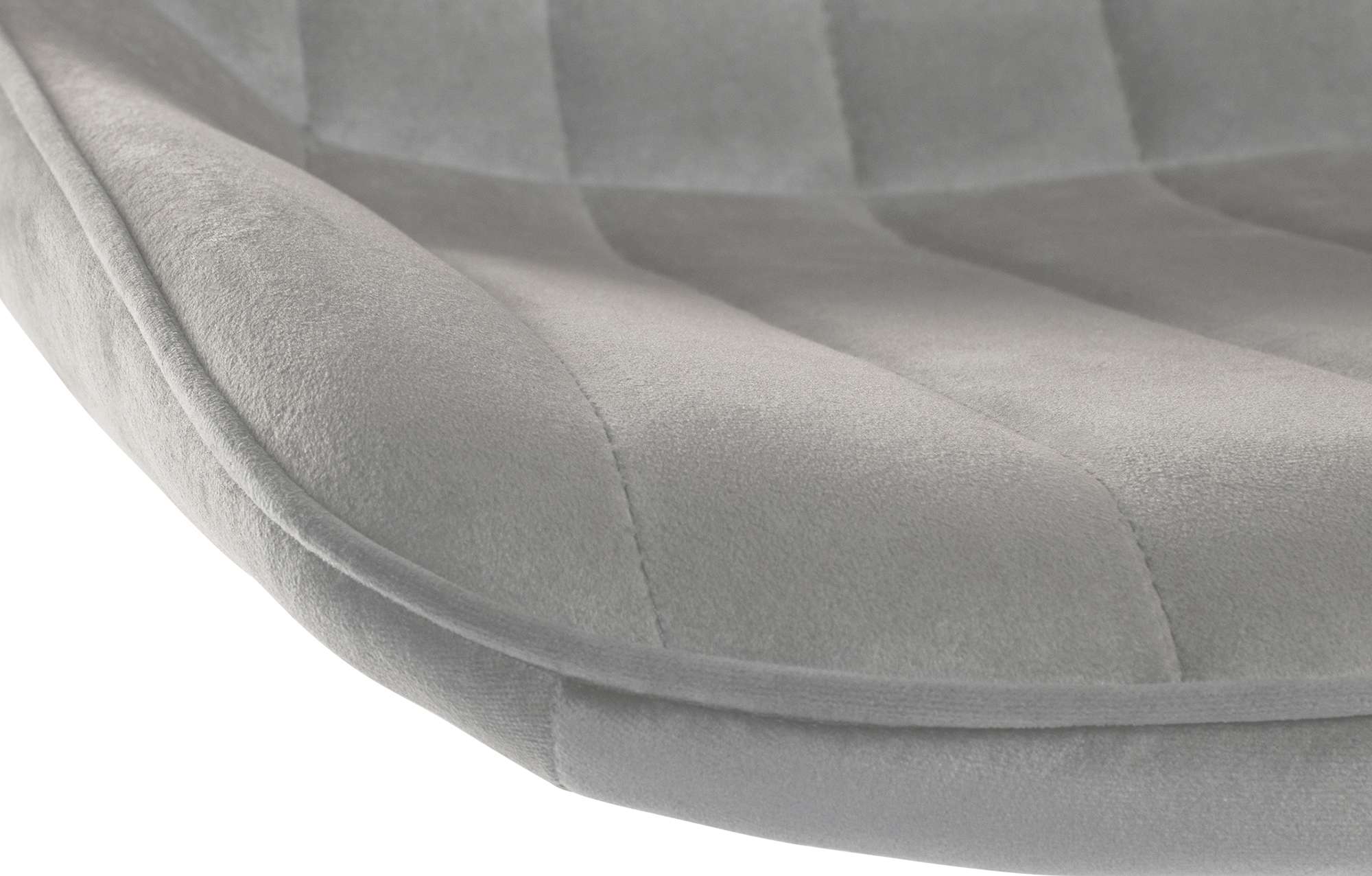 2er Set Barhocker Toni Samt schwarz