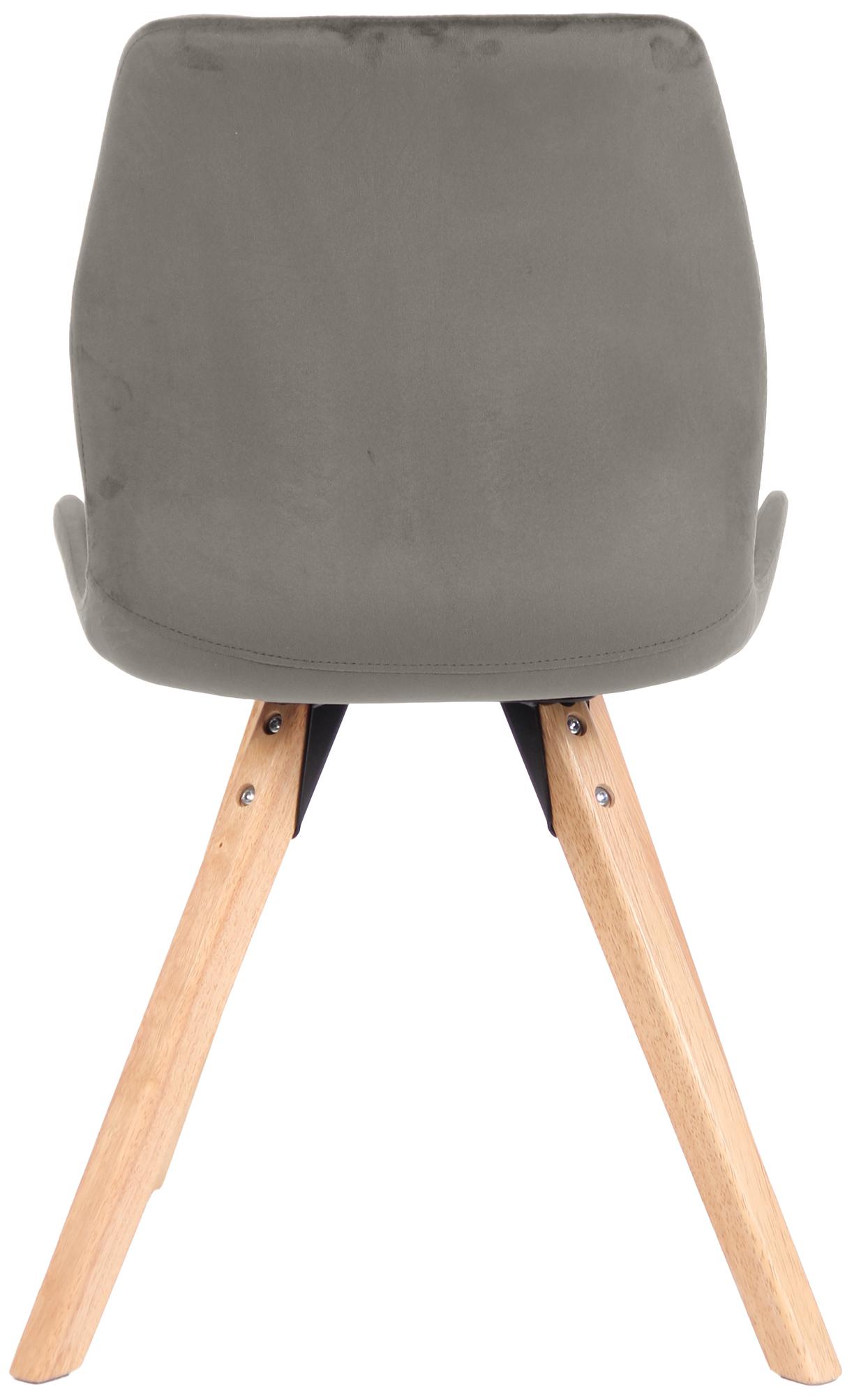 2er Set Stuhl Luna Samt