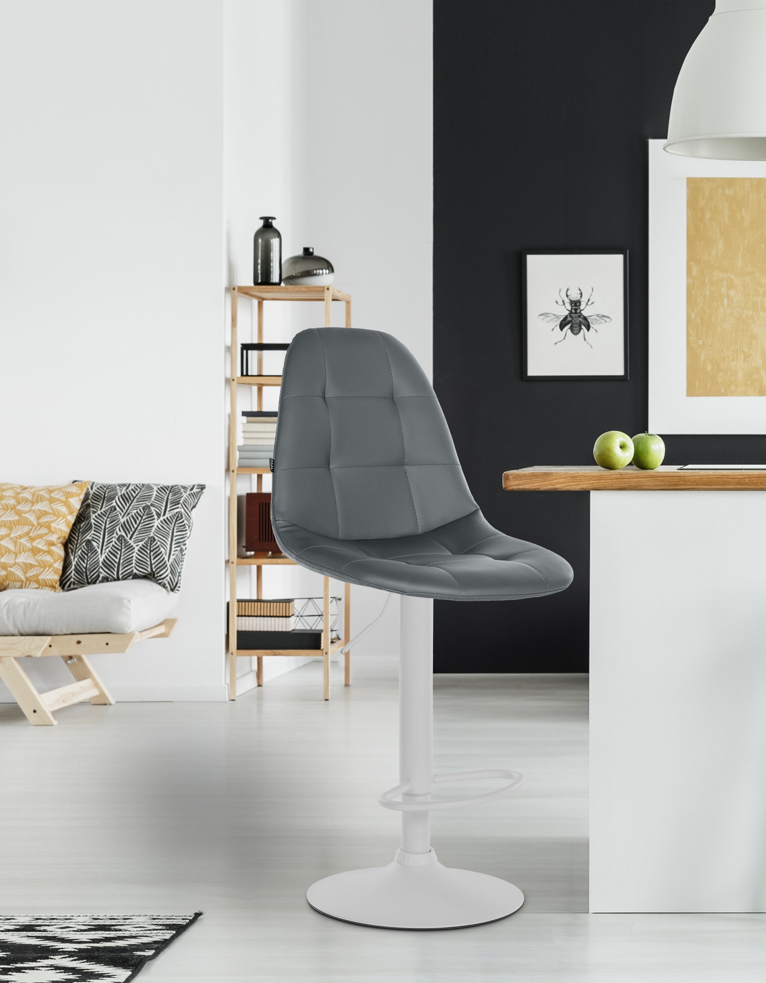 Barhocker Elmore Kunstleder W