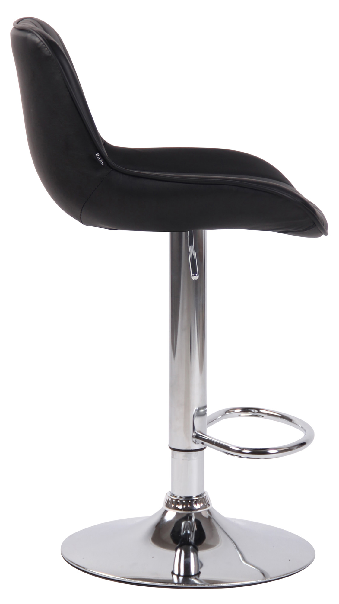 2er Set Barhocker Lentini Kunstleder chrom