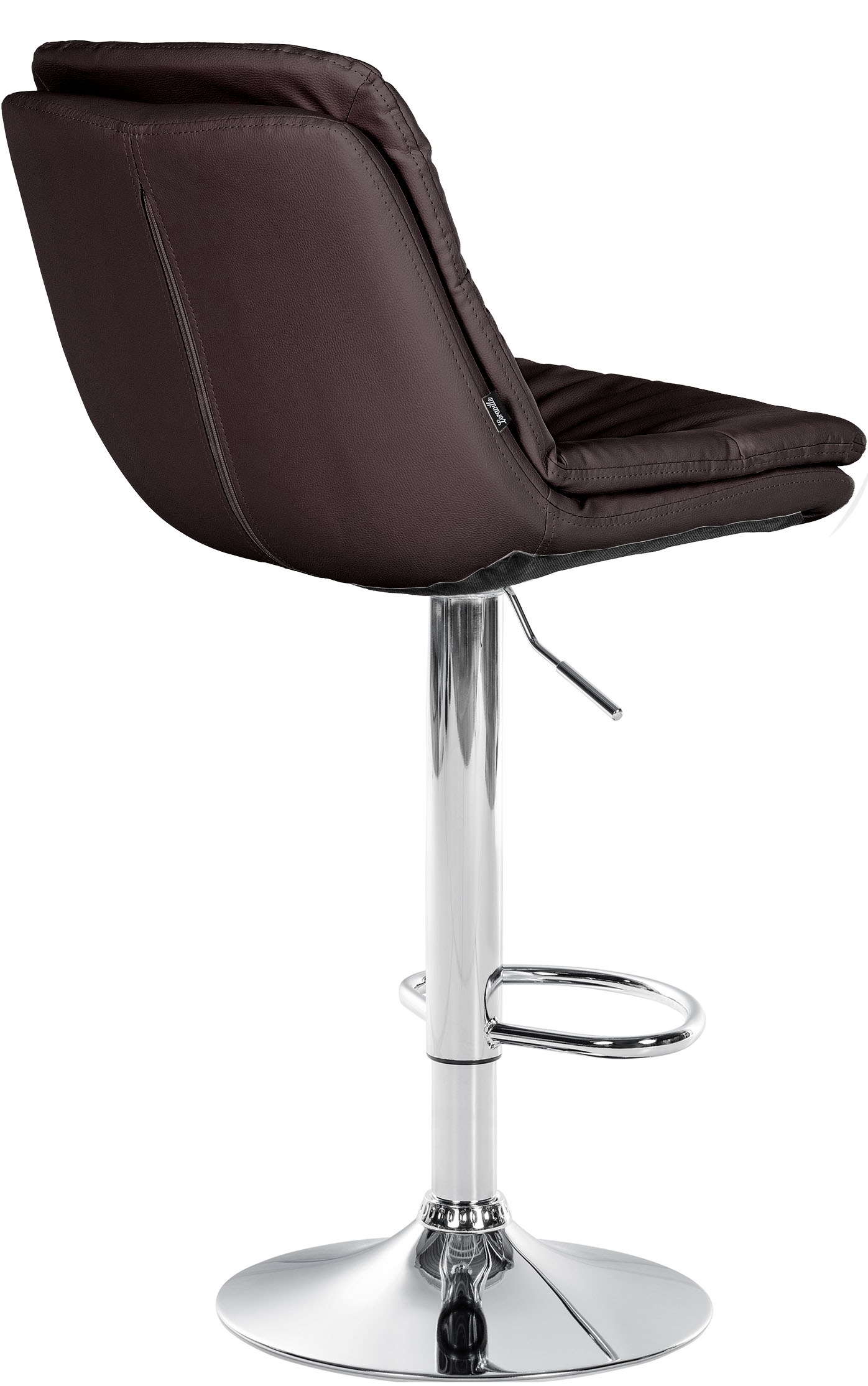 Barhocker Laurel Kunstleder chrom