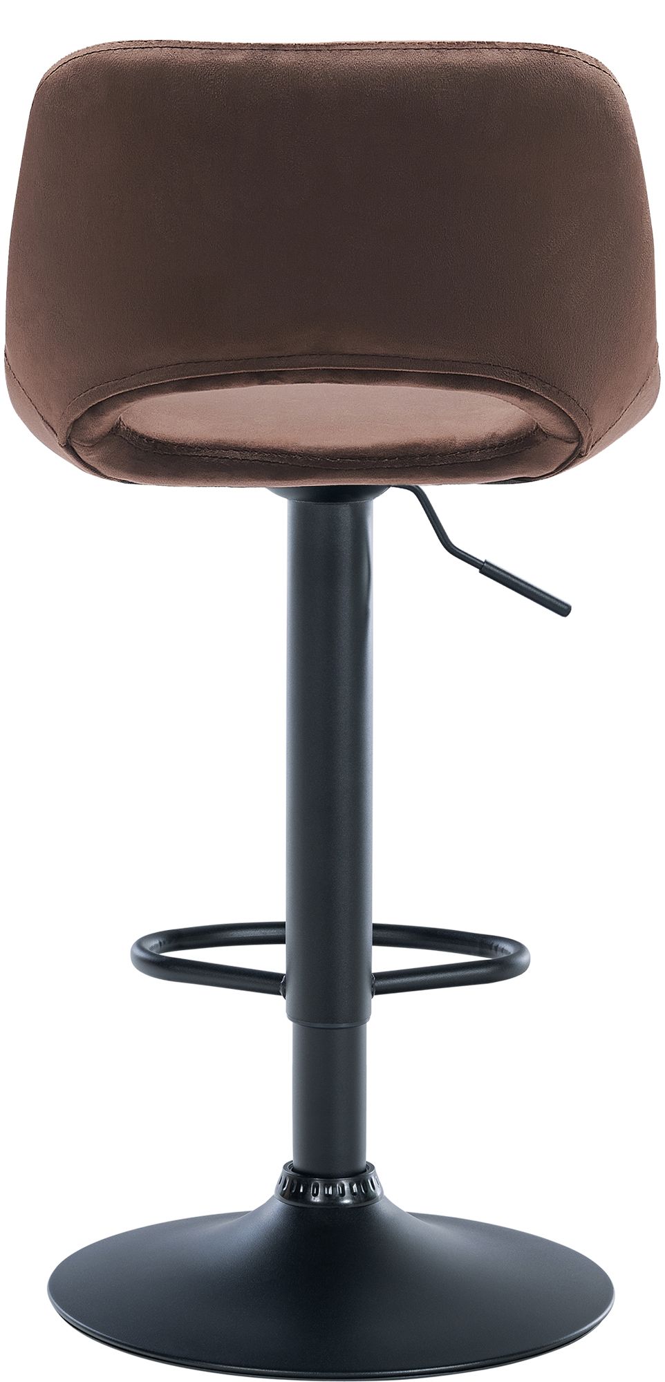 Barhocker Camden Samt schwarz