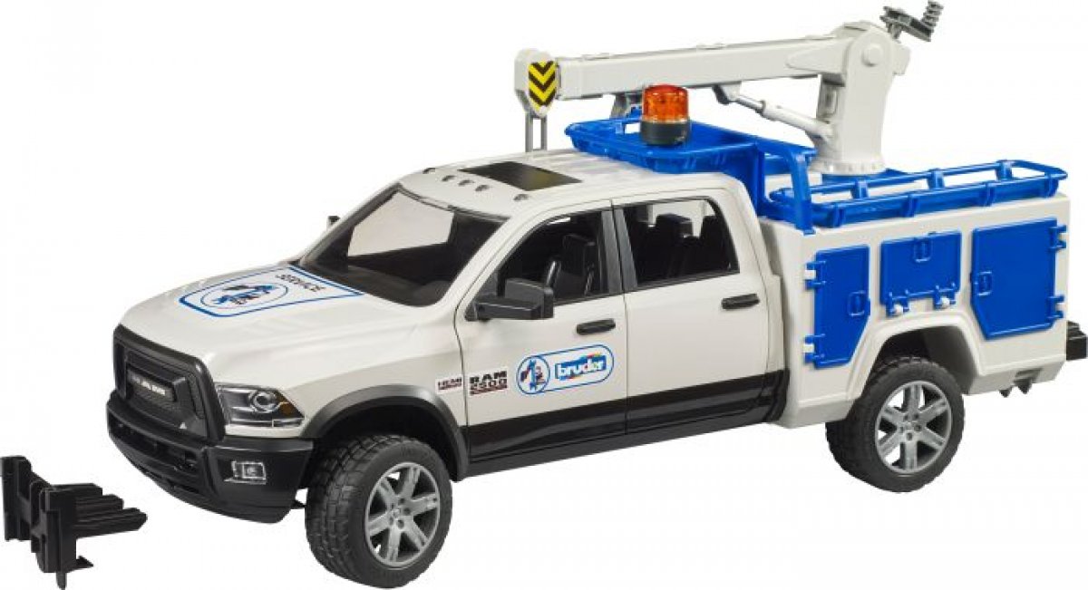 BRUDER Modelle & Fahrzeuge Bruder 02509 - RAM 2500 Feuerwehreinsatzwagen mit L+S Modul