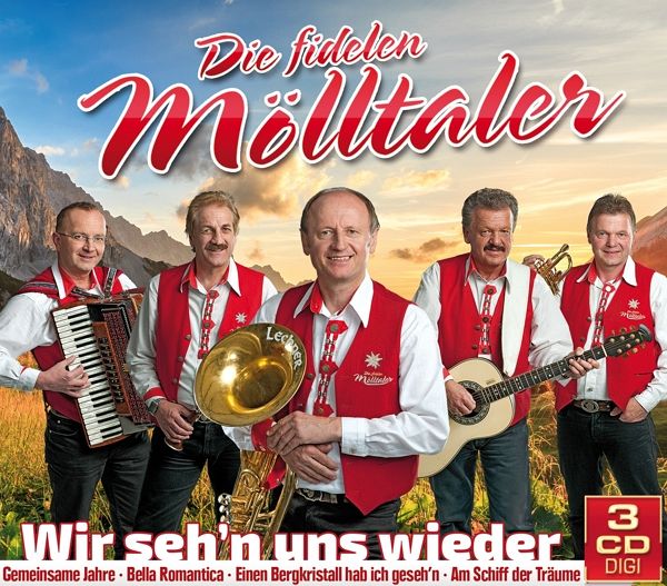 MCP Volksmusik Die fidelen Mölltaler - Wir seh'n uns wieder - 3CD