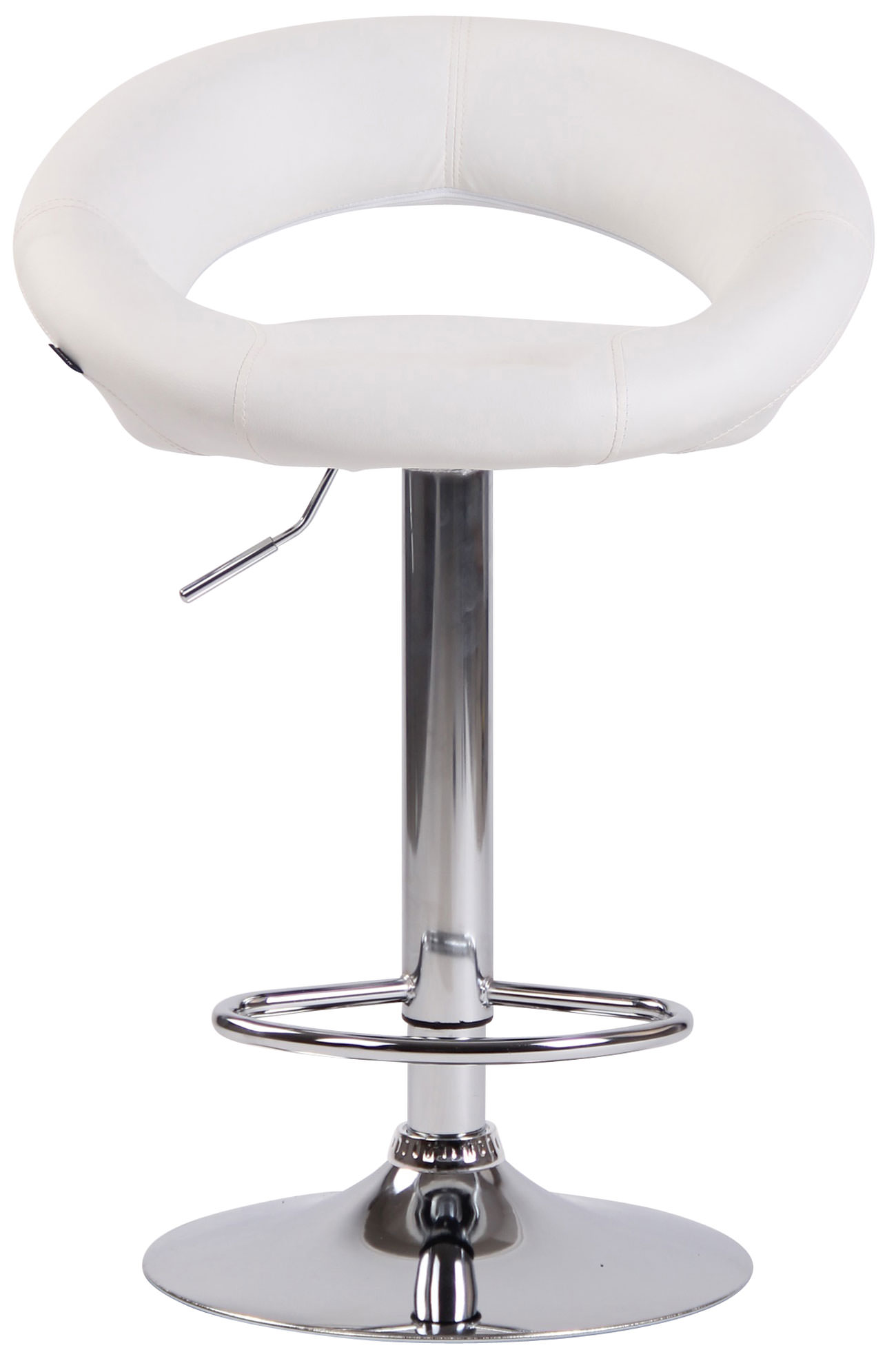 Barhocker Olinda Kunstleder chrom