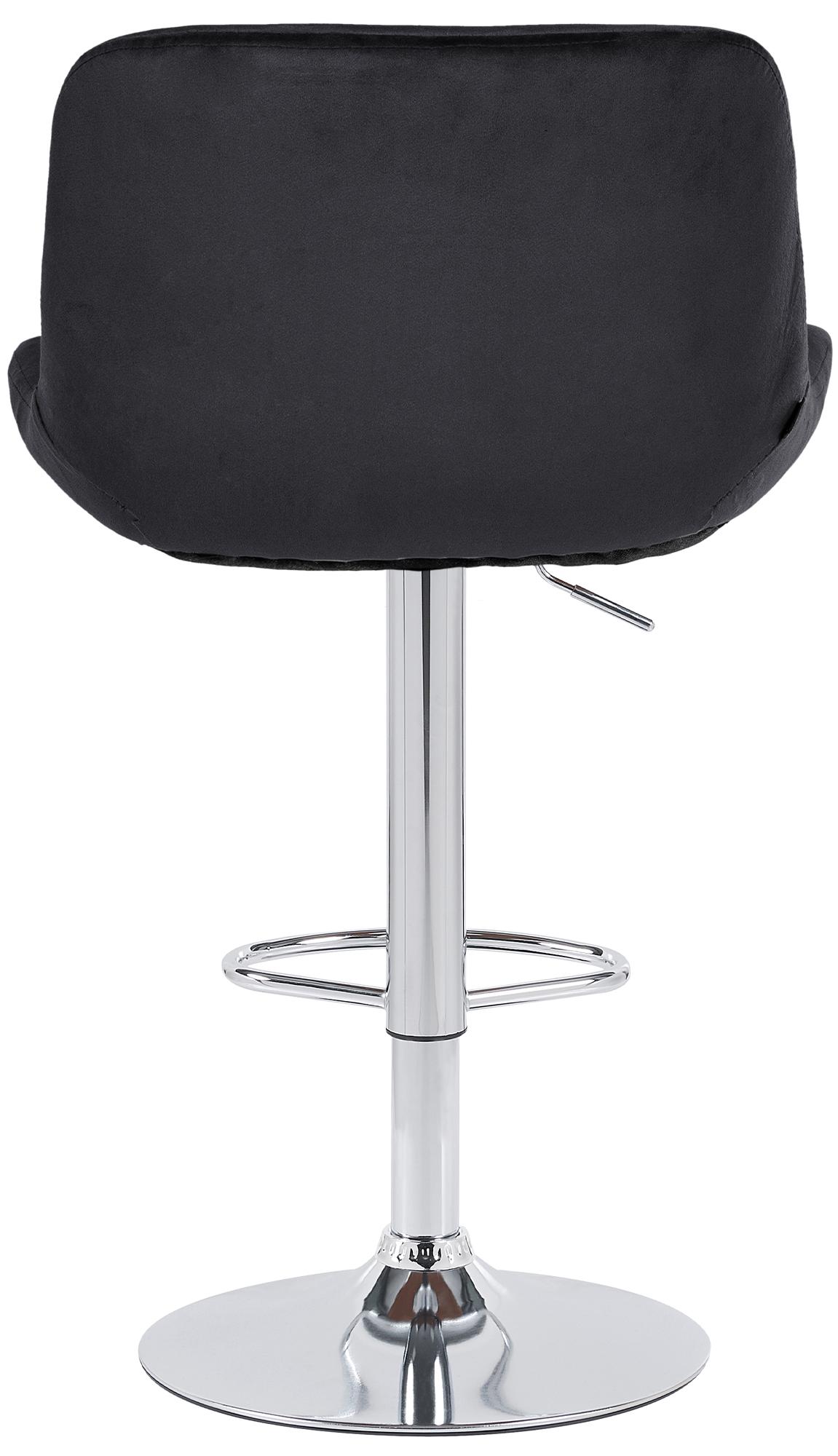 Barhocker Solon Chrom Samt