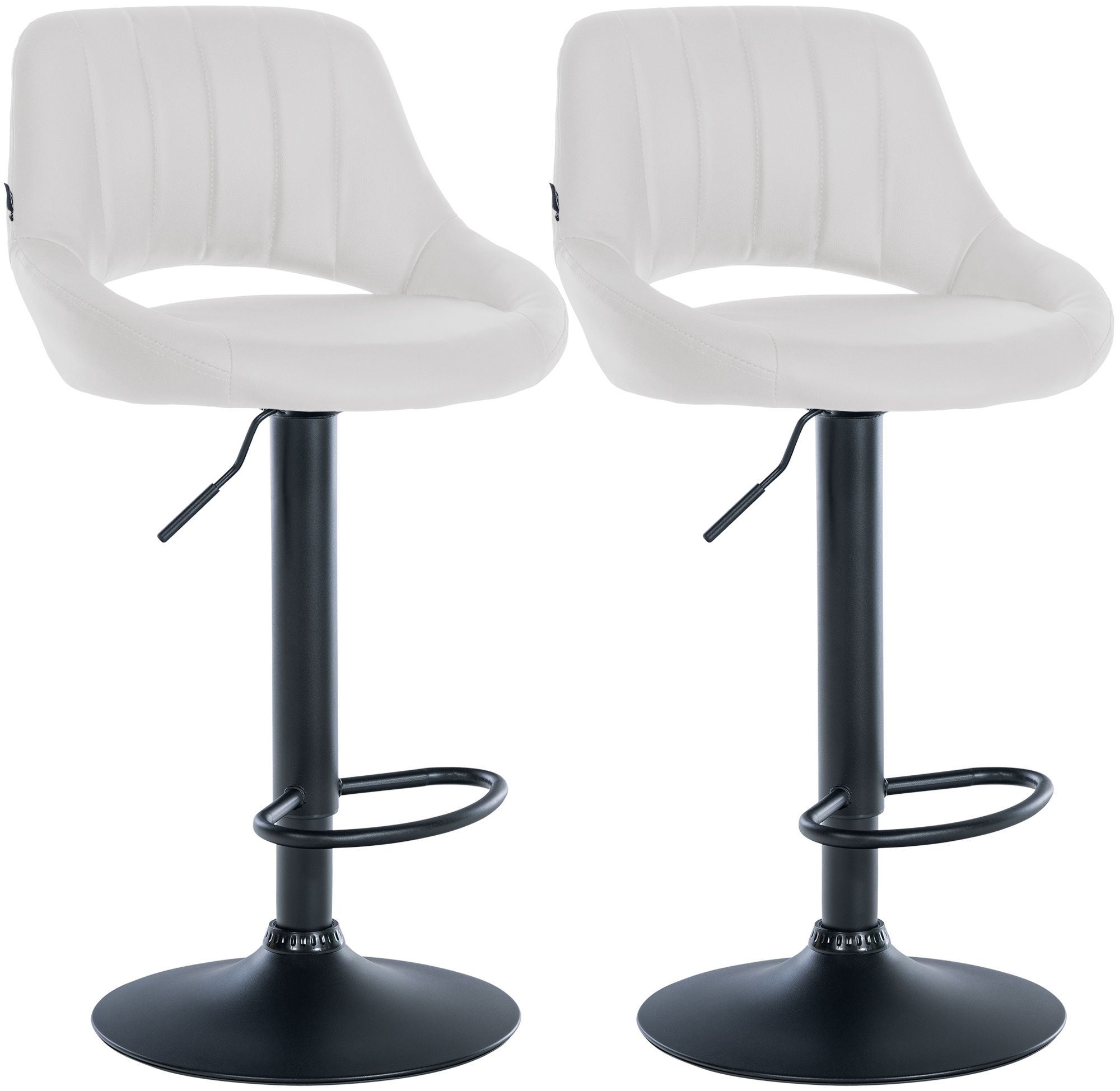 2er Set Barhocker Milet Kunstleder B