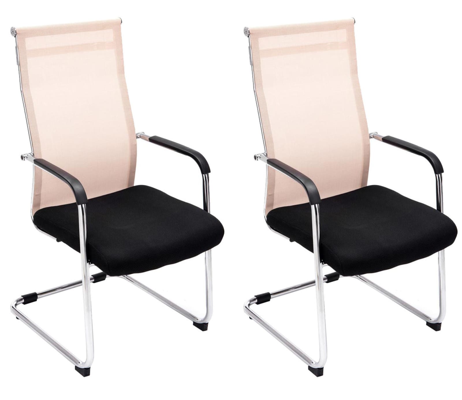 2er Set Besucherstühle Brenda