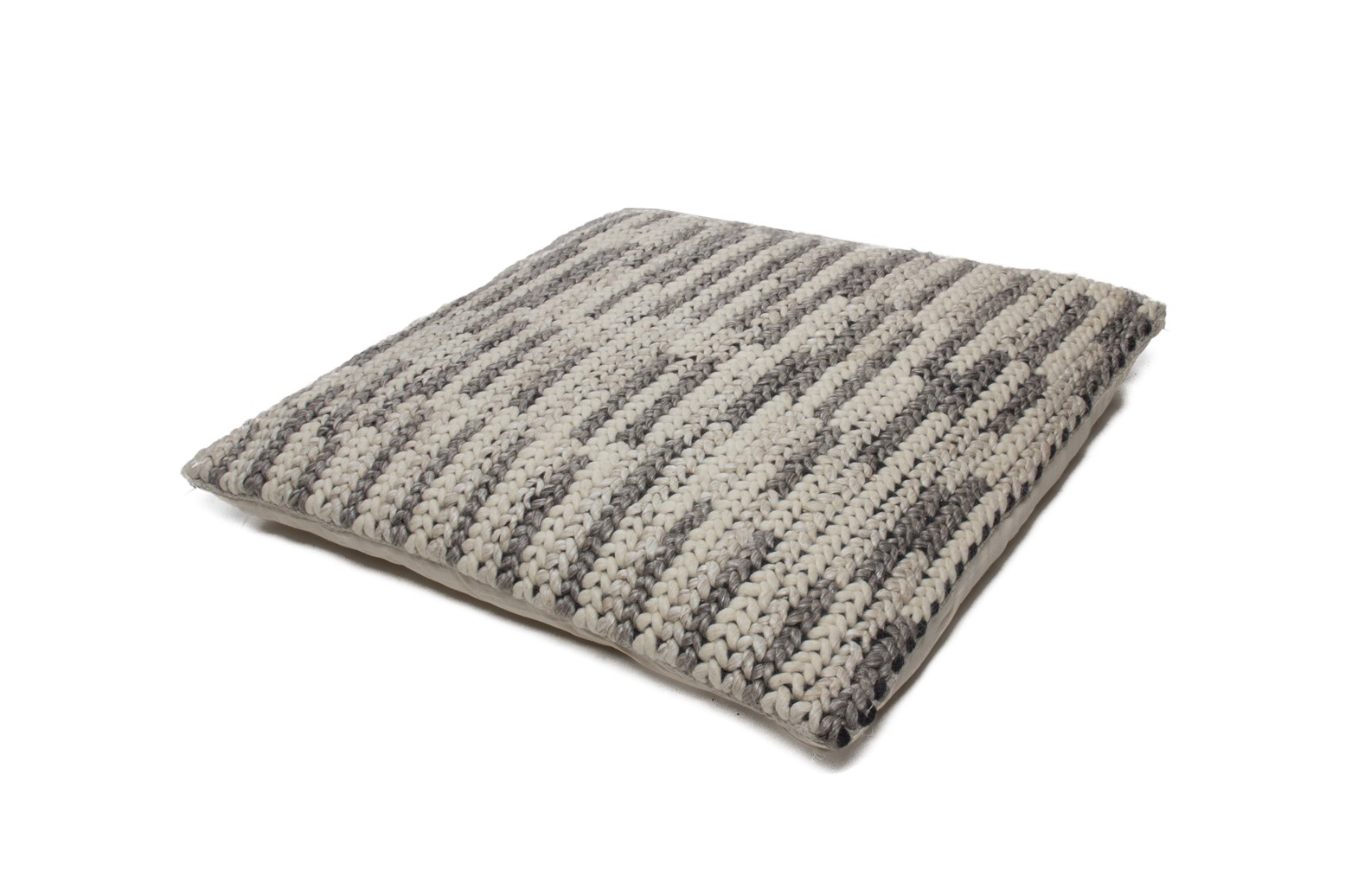 Pouf Shaun 510 Grau 80cm x 80cm