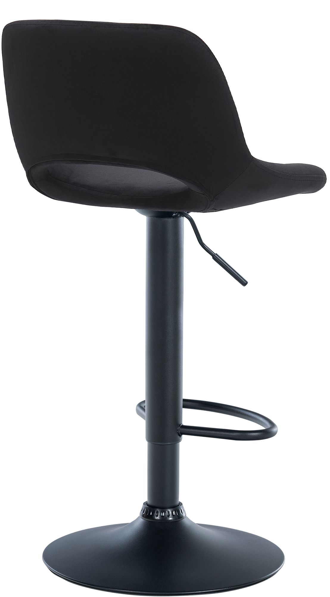 Barhocker Camden Samt schwarz