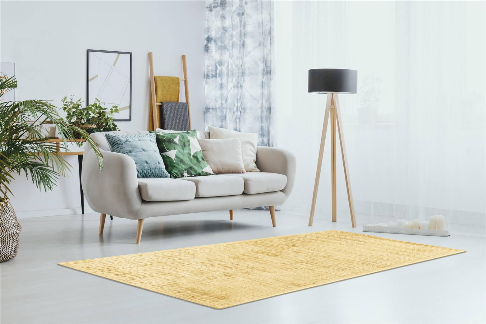 Teppich Karma 125 Gold 120cm x 170cm