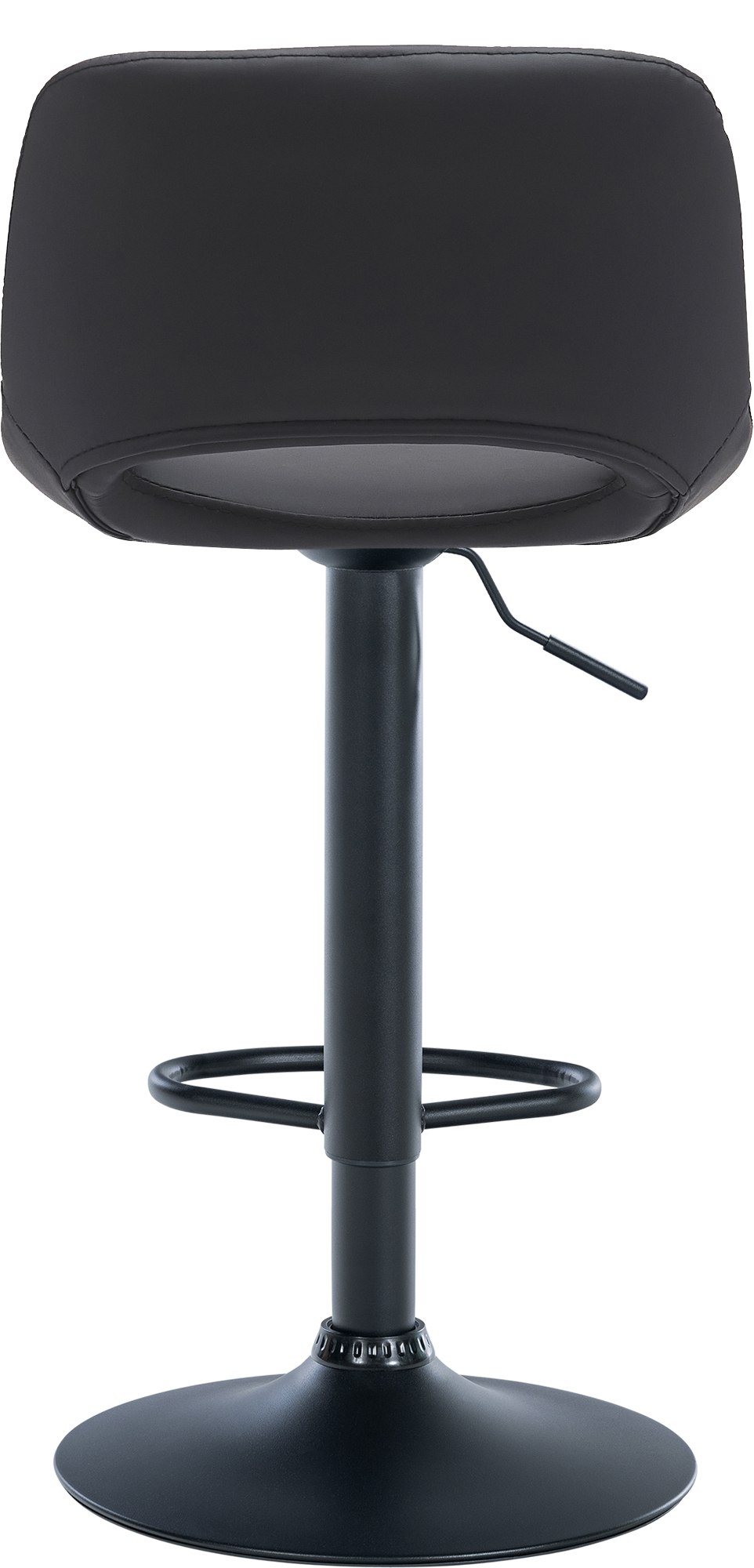 2er Set Barhocker Camden Kunstleder schwarz