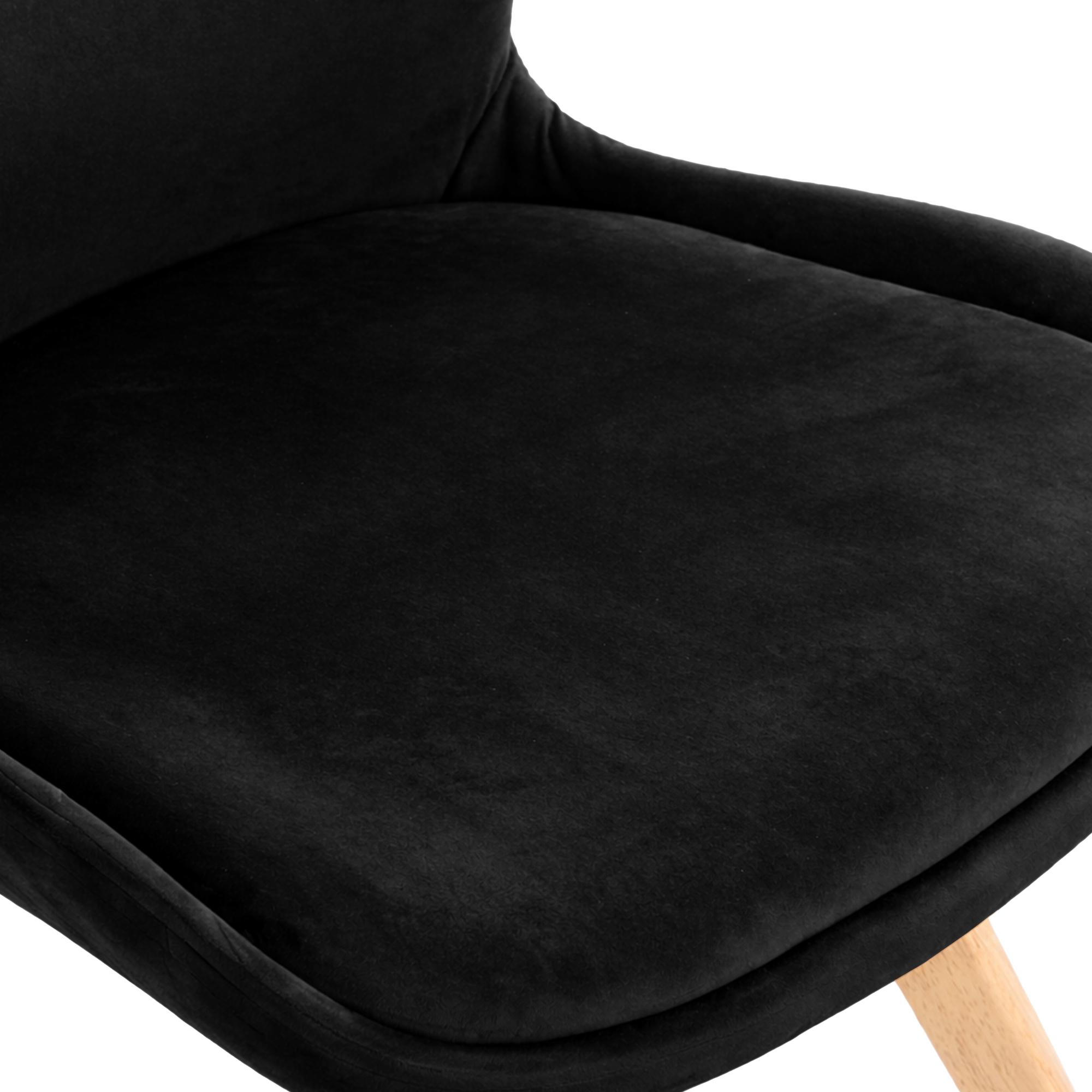2er Set Stuhl Luna Samt