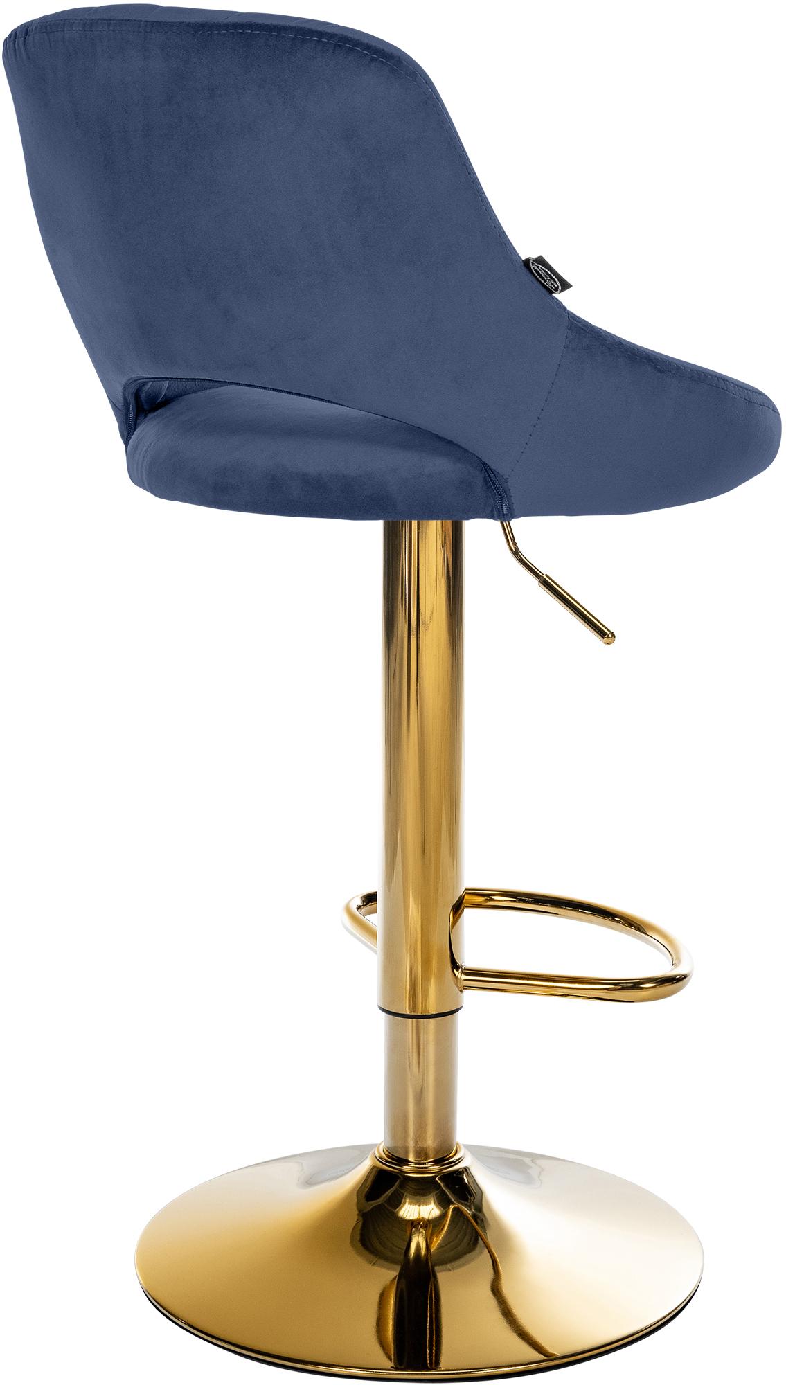 Barhocker Milet Samt gold