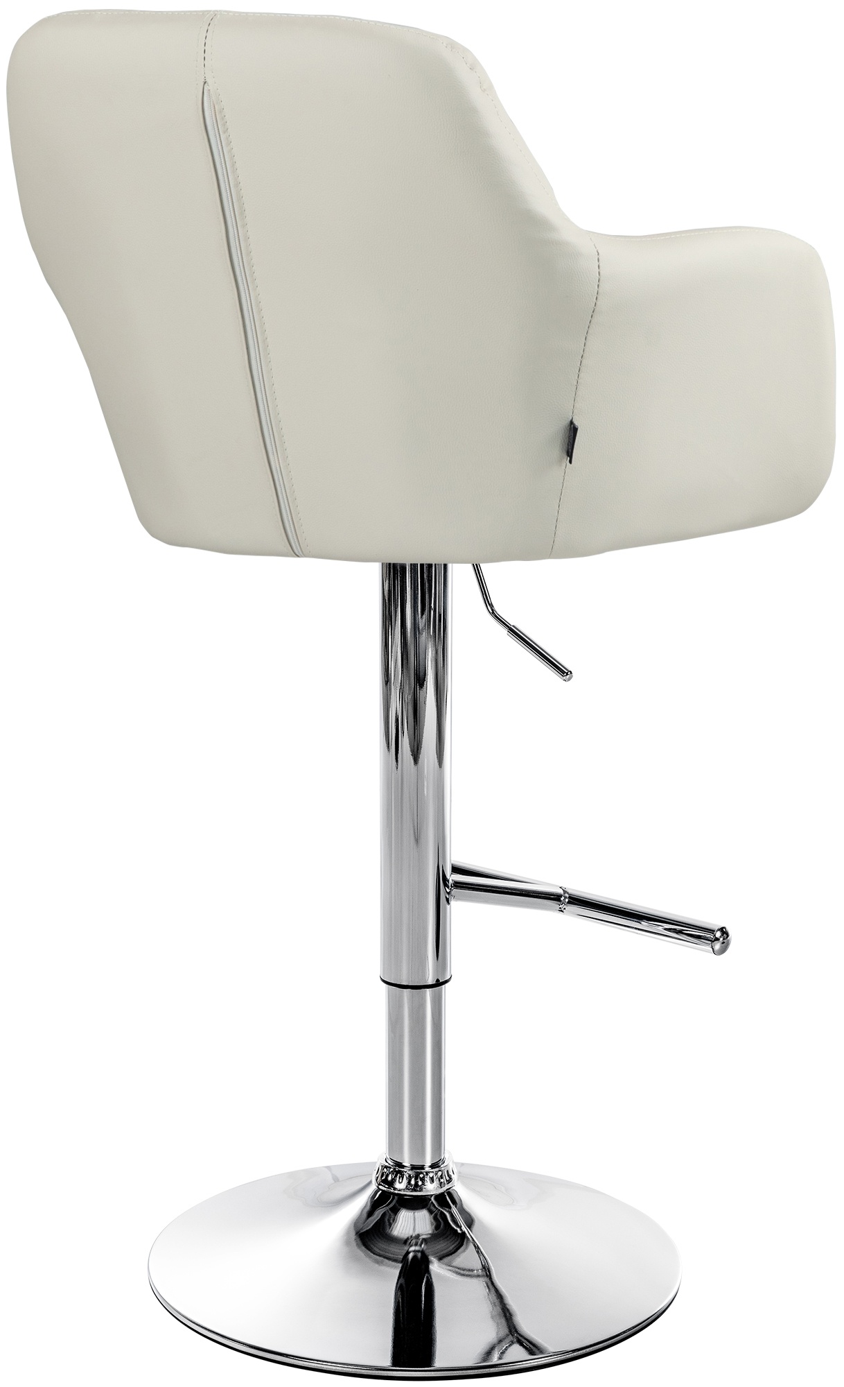 Barhocker Natoma Kunstleder chrom