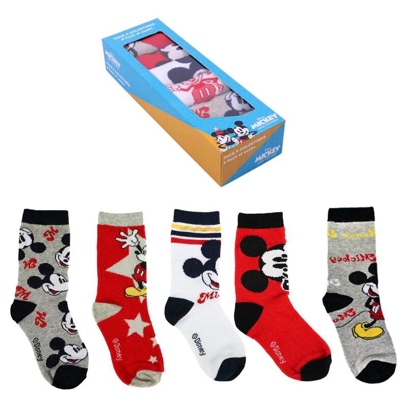 Cerda Mickey Mouse Disney Mickey Mouse - 5er Pack Socken