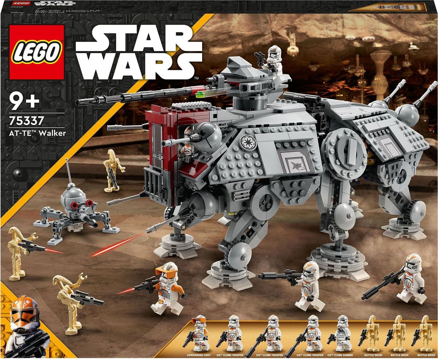 LEGO® Bau- & Konstruktionsspielzeug LEGO® 75337 - Star Wars AT-TE Walk (1082 Teile)