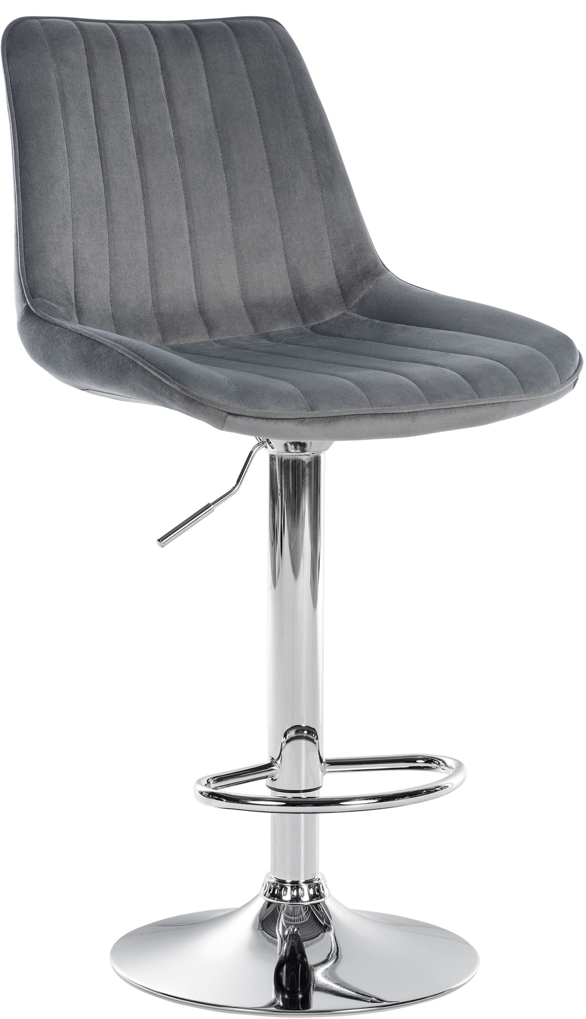 Barhocker Toni Samt chrom