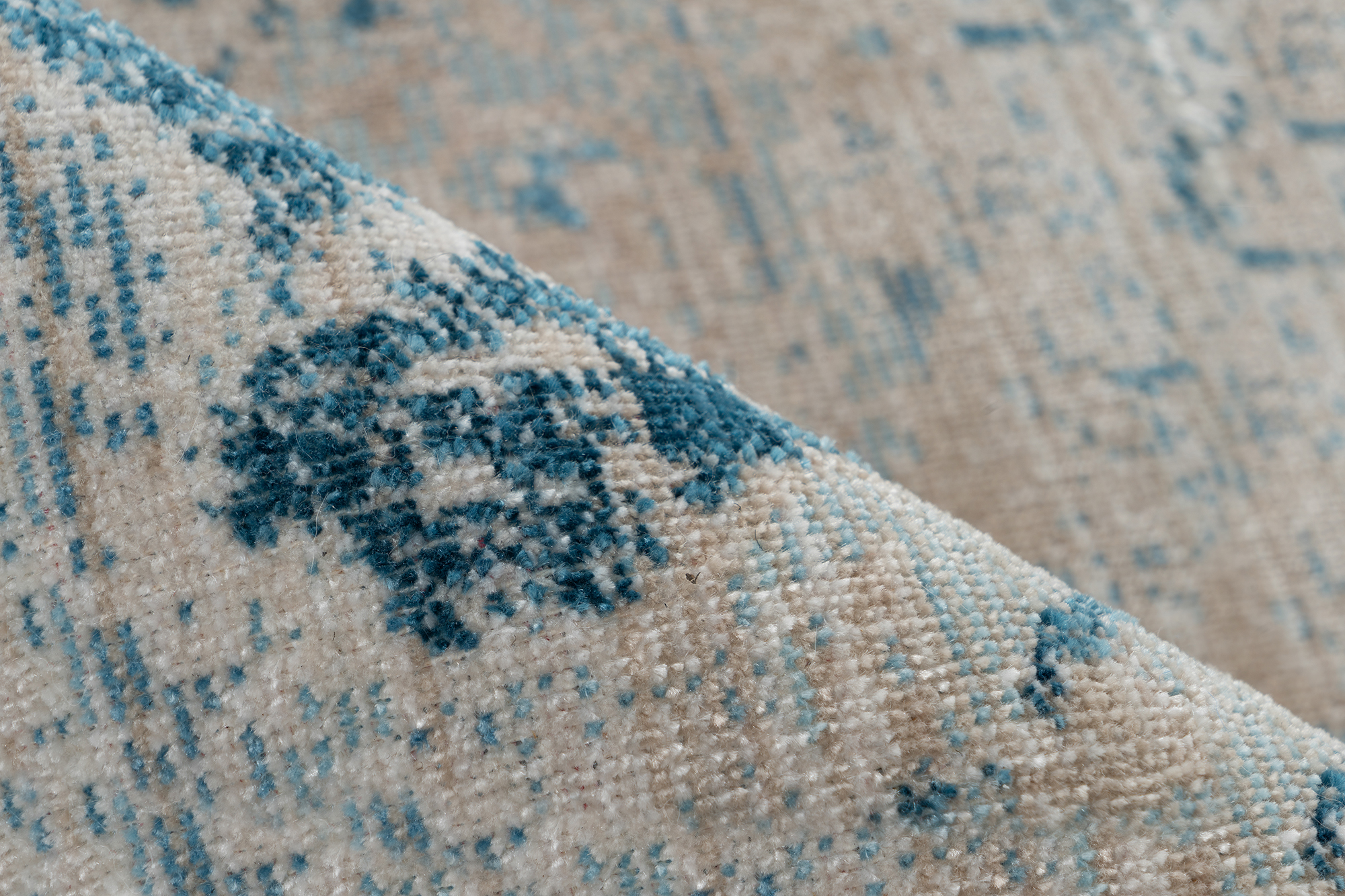 Teppich Milan 225 Blau 120 x 170 cm