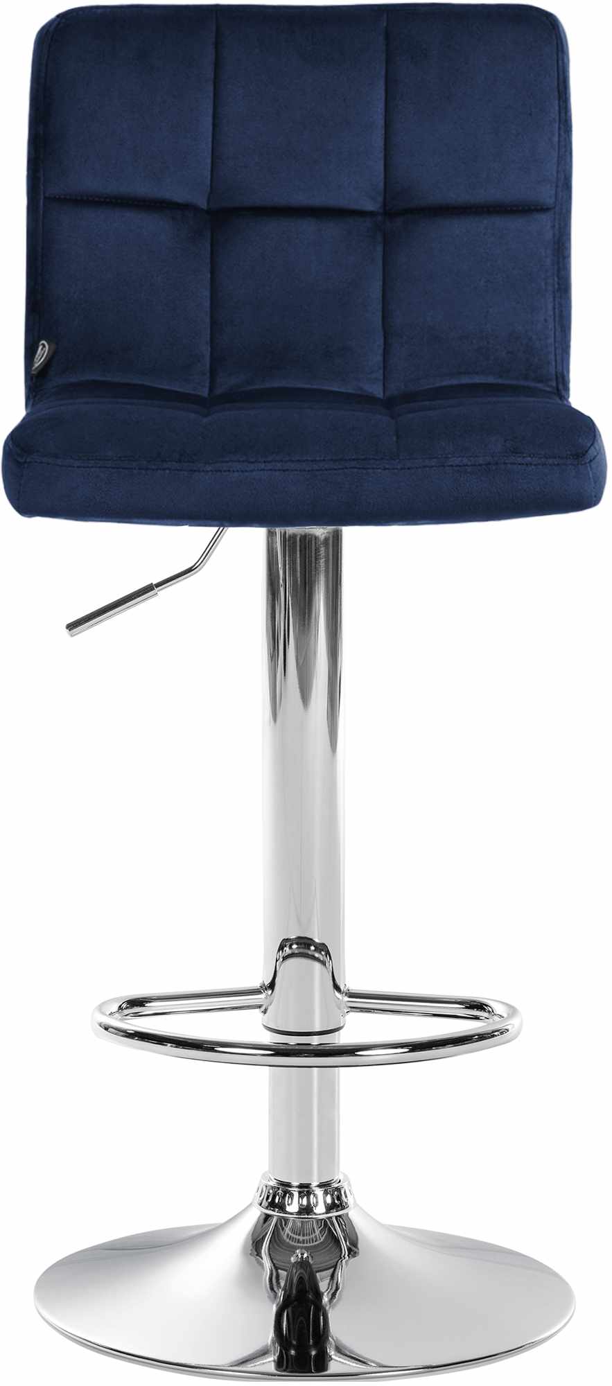 Barhocker Peru Samt chrom