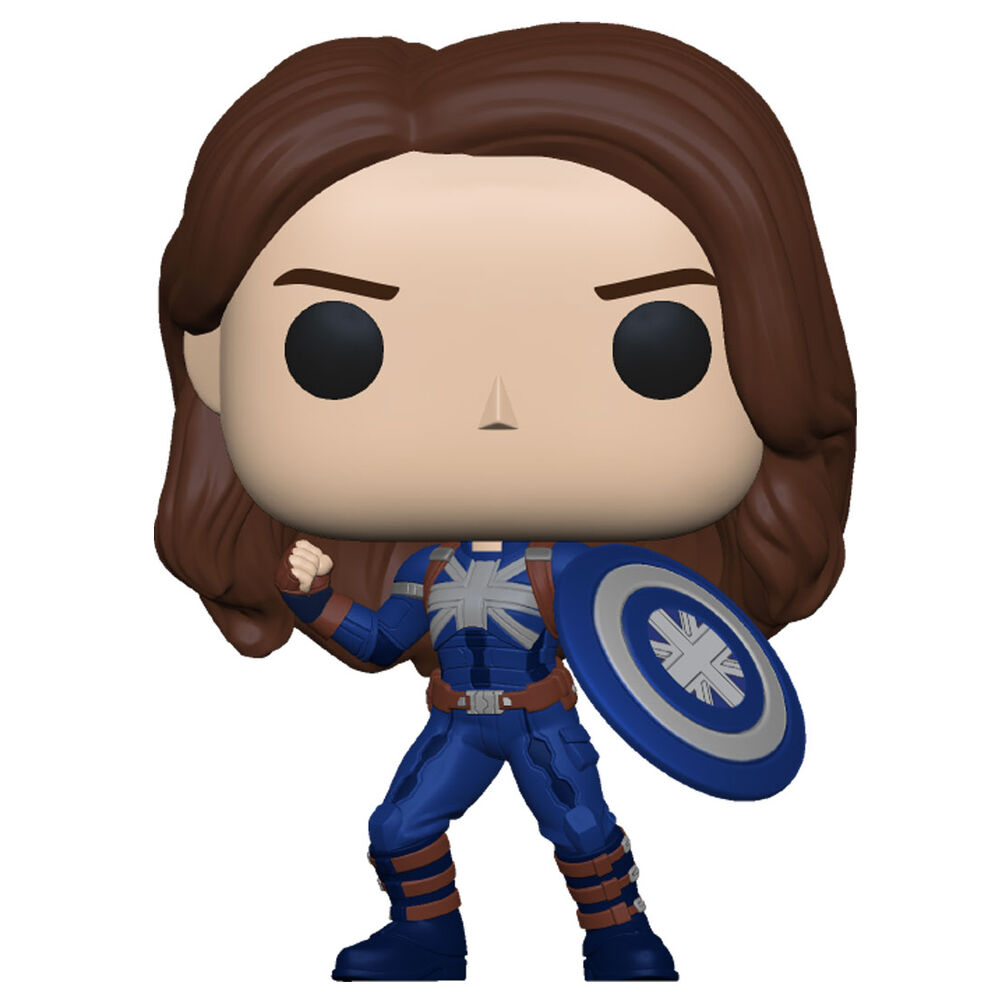 Funko Sammel- & Spielfiguren Funko 58653 - Pop! Marvel What If Captain Carter Stealth #968