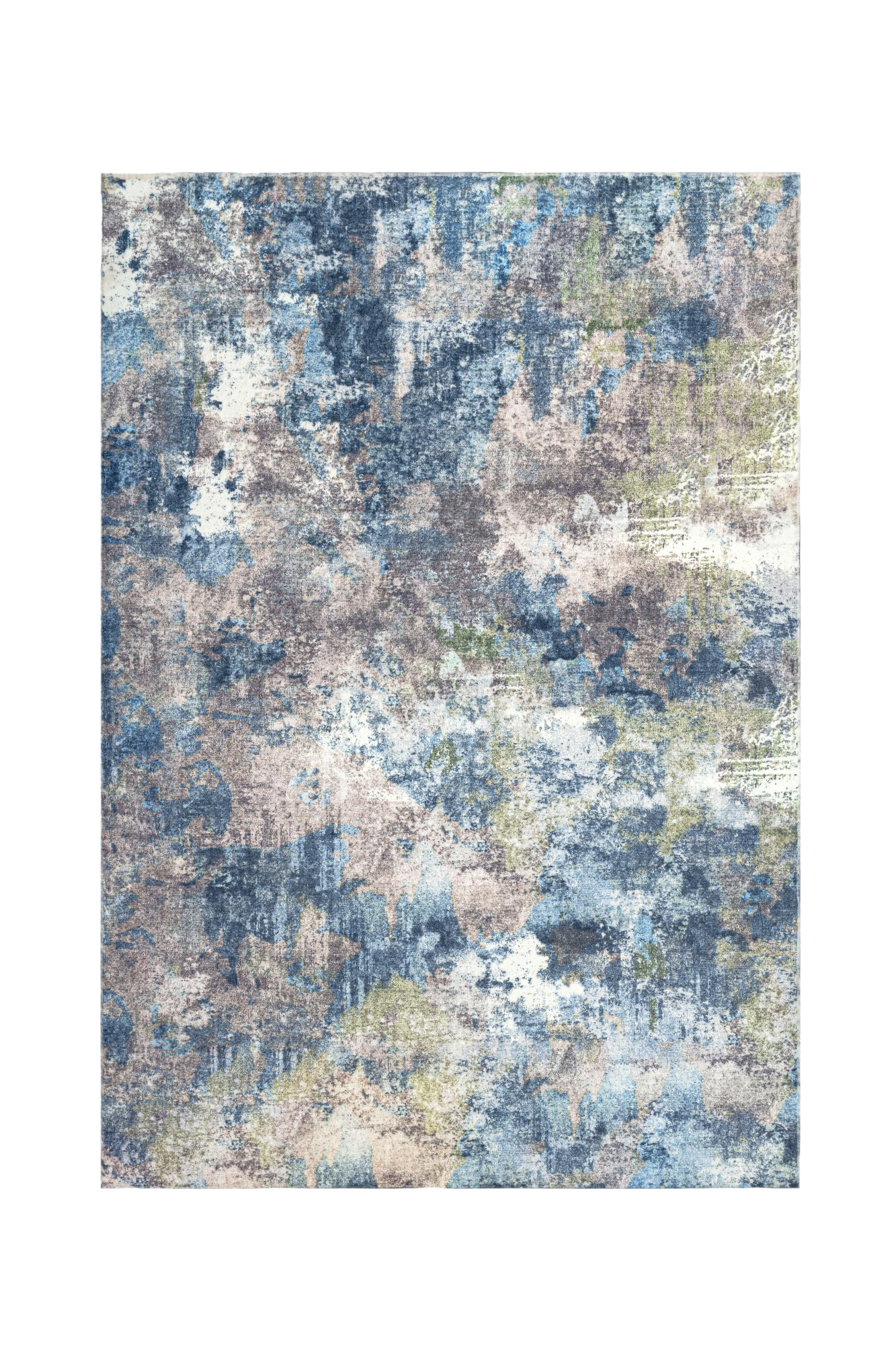 Abstrakter Aquarell-Teppich Multi