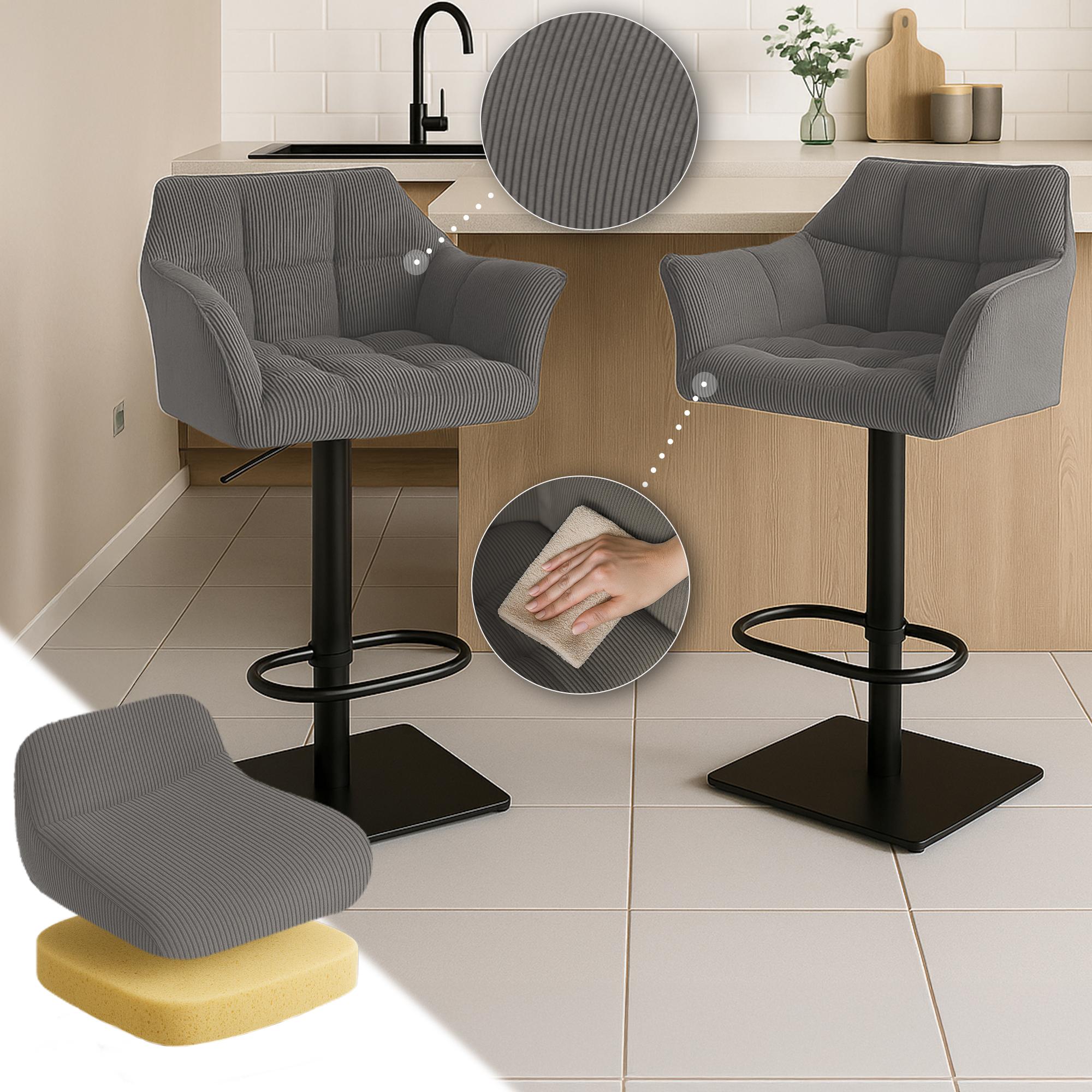 Barhocker Damaso B Cord