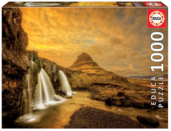 Educa Puzzles Educa Puzzle 9217971 - Kirkjufellsfoss Waterfall - 1000 Teile Puzzle